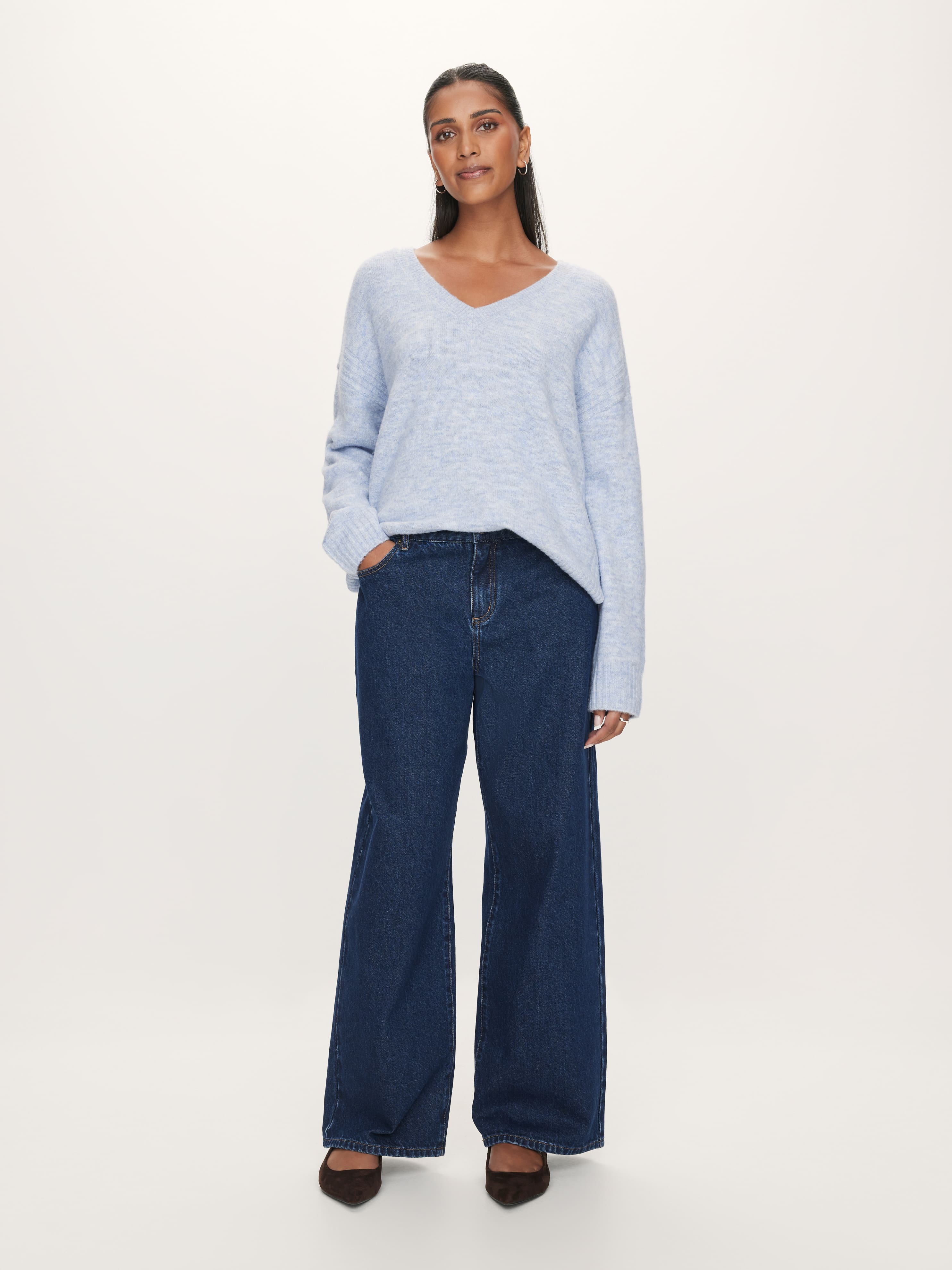 Astra V-Neck Relaxed Knit