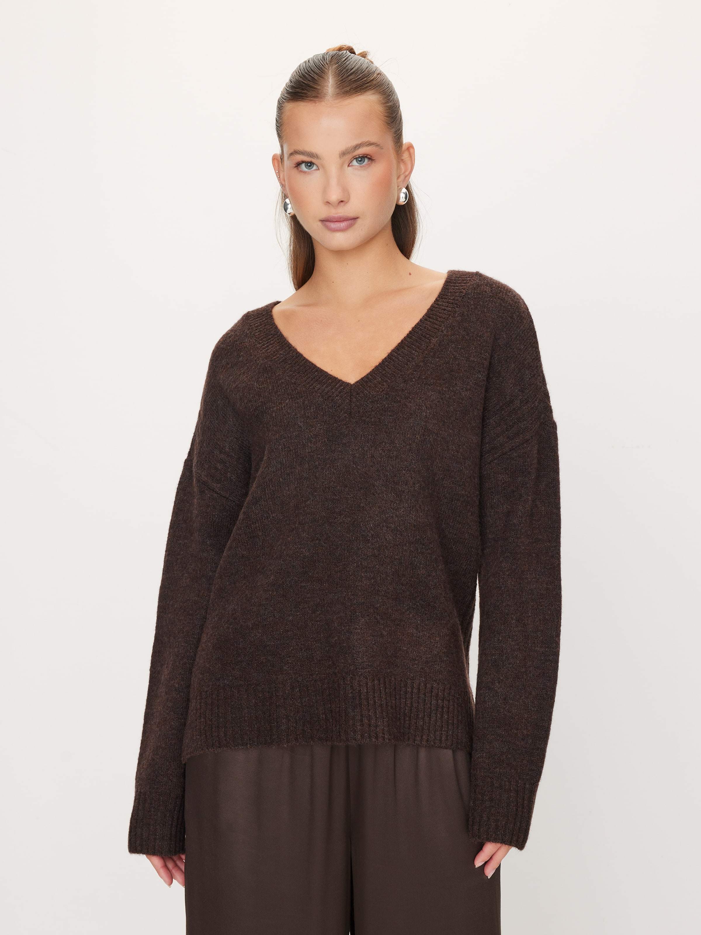 Astra V-Neck Relaxed Knit