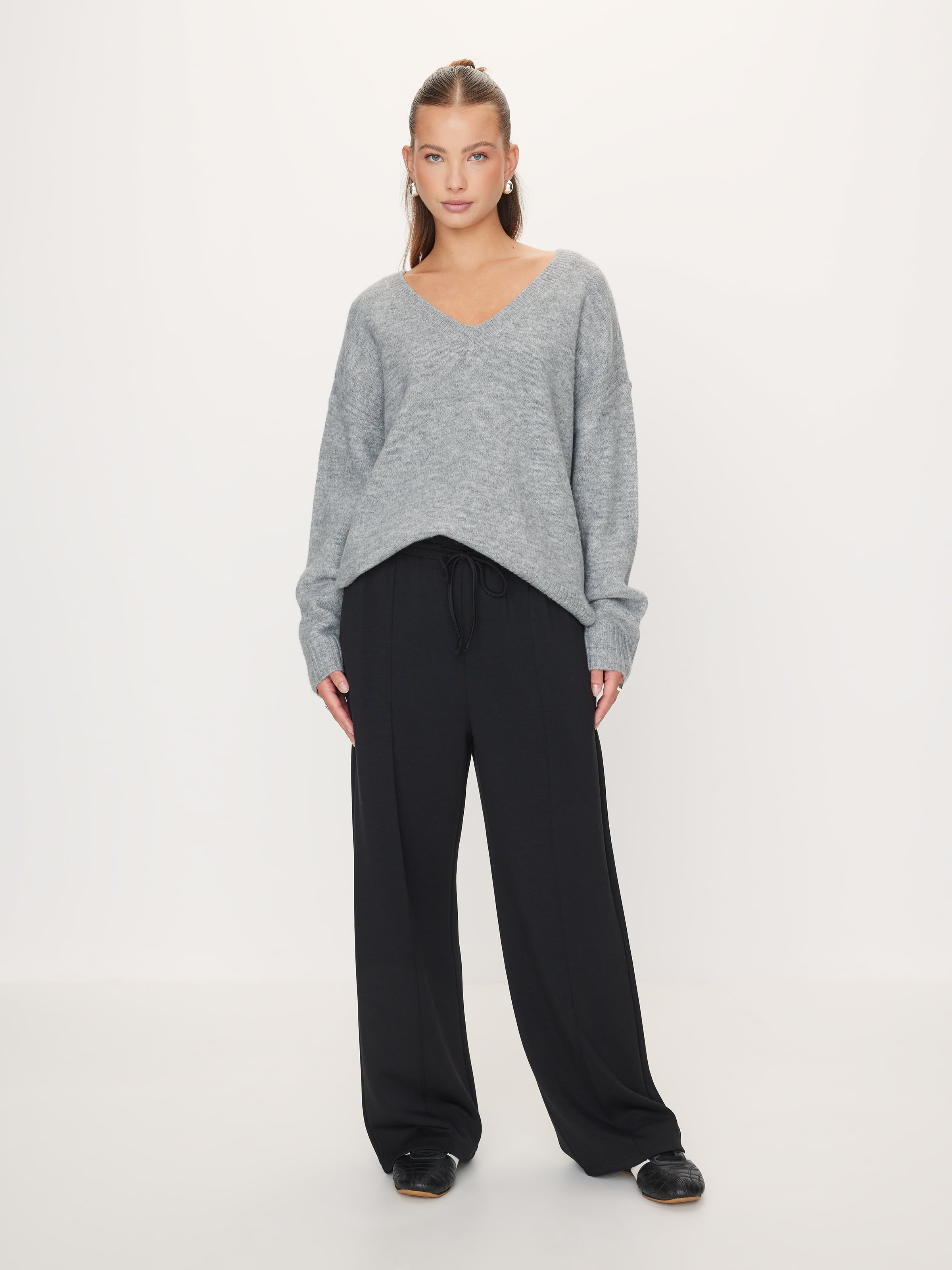 Astra V-Neck Relaxed Knit