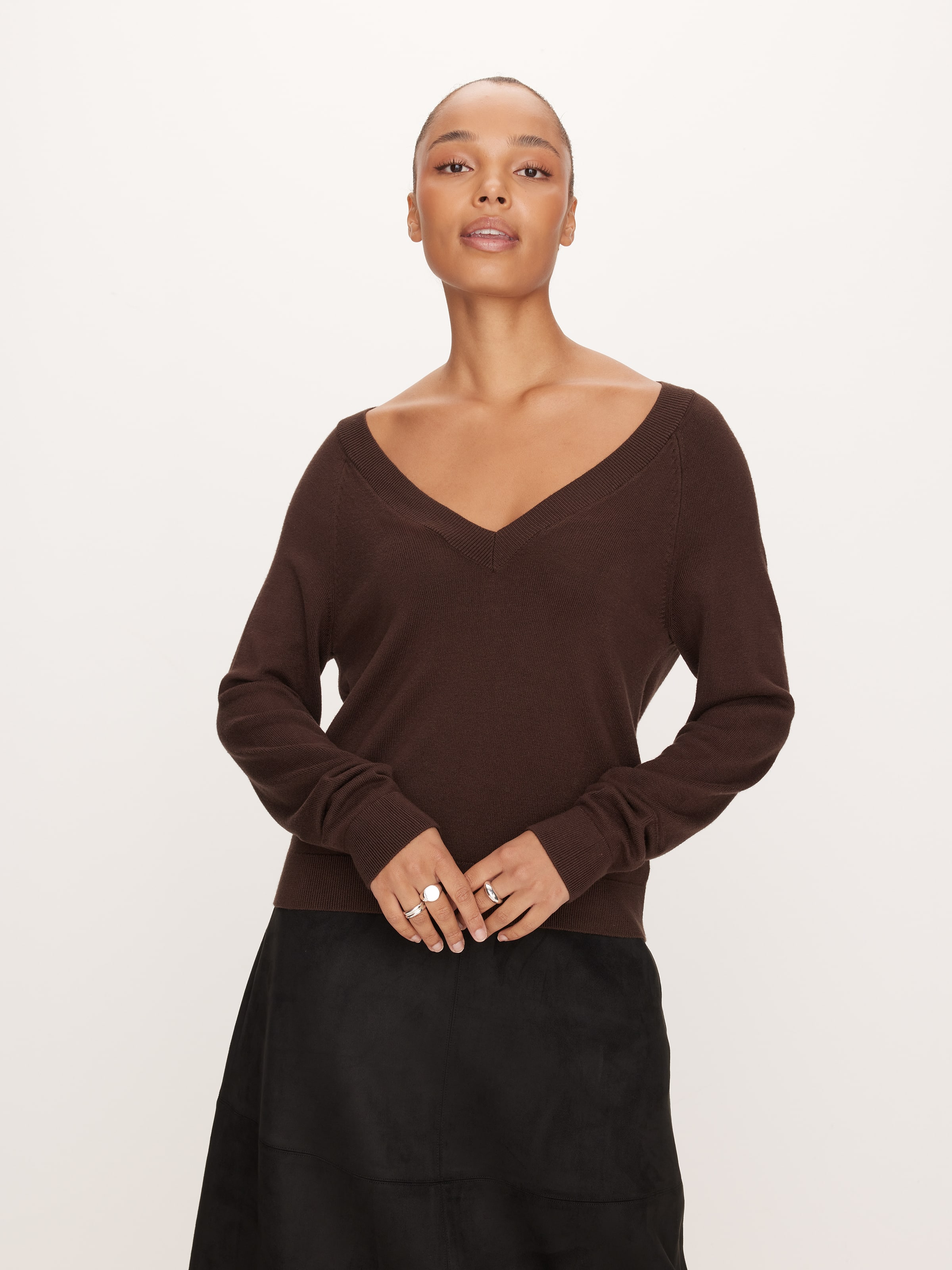 Charlie V-Neck Knit
