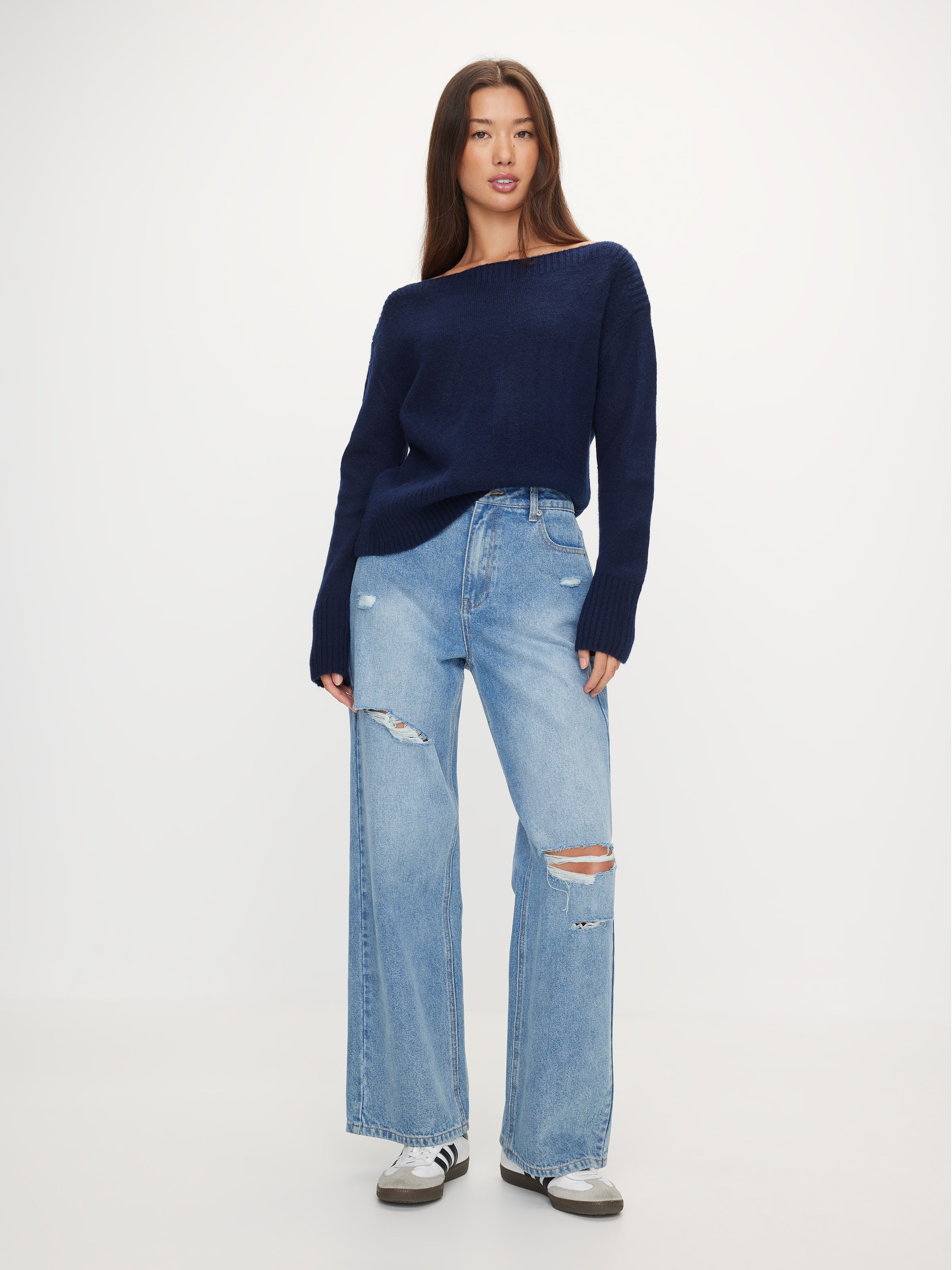 Scarlett Off Shoulder Knit