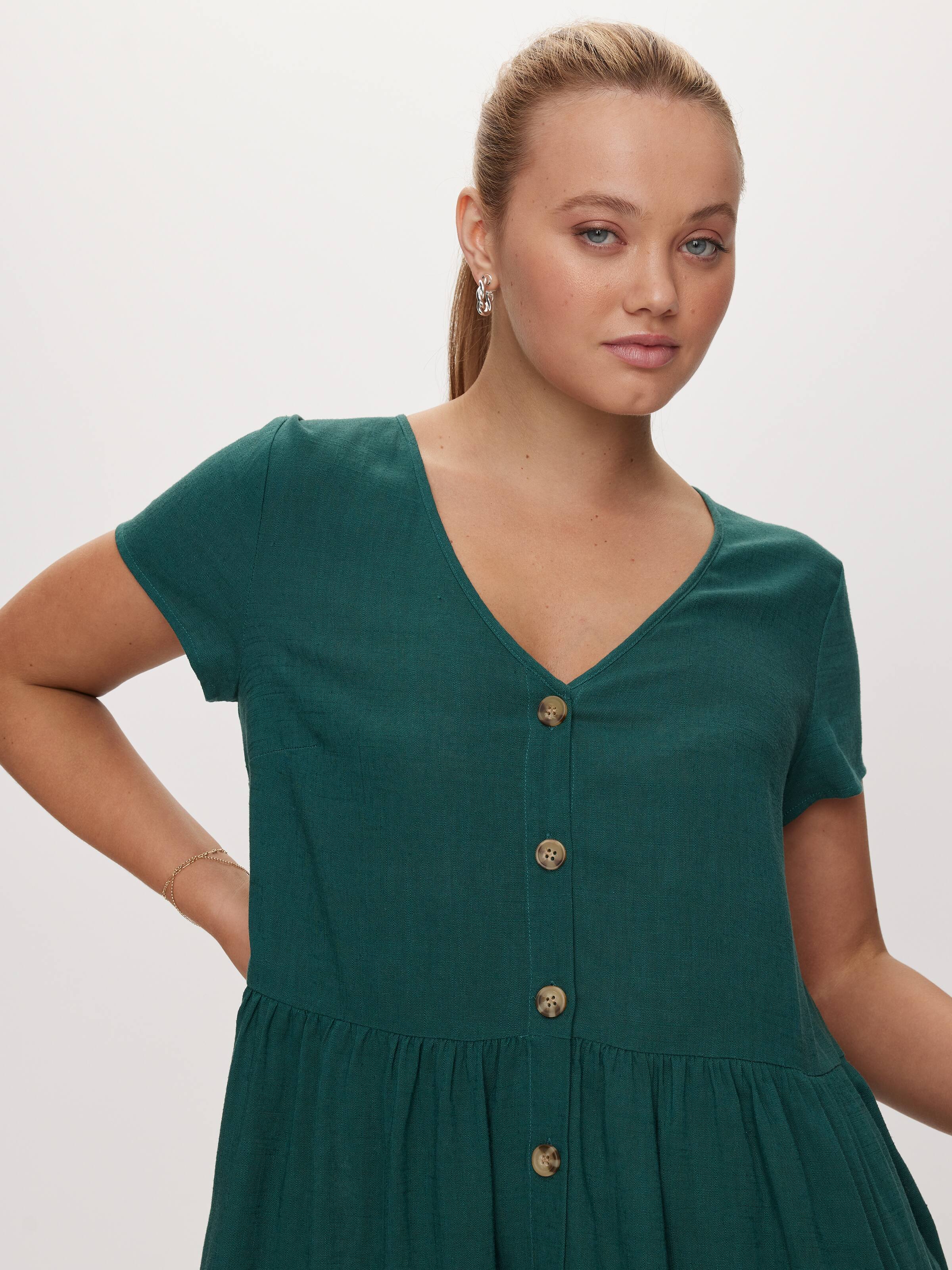 Dotti Print Overlay Dress