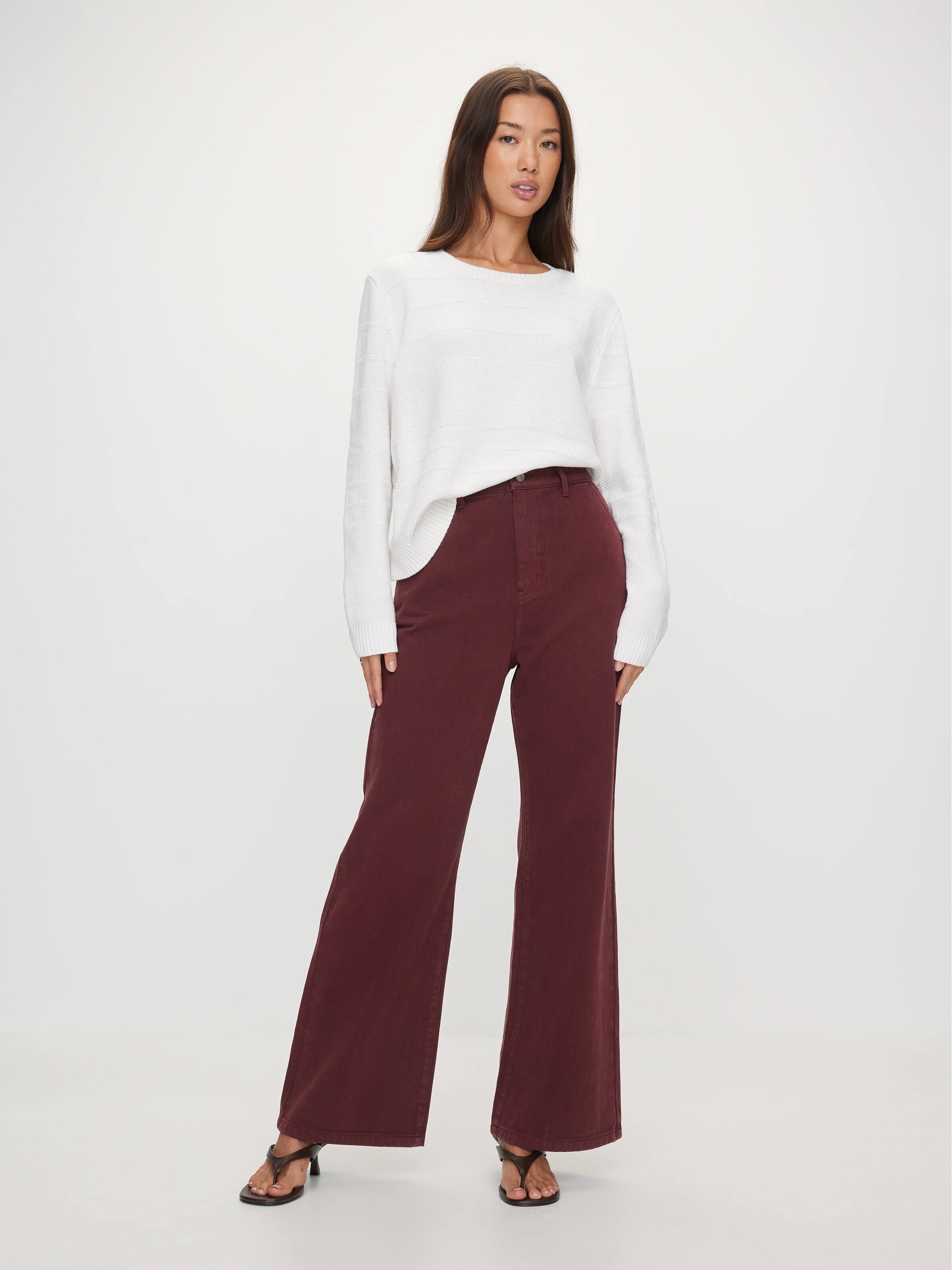 Estella Textured Crew Knit