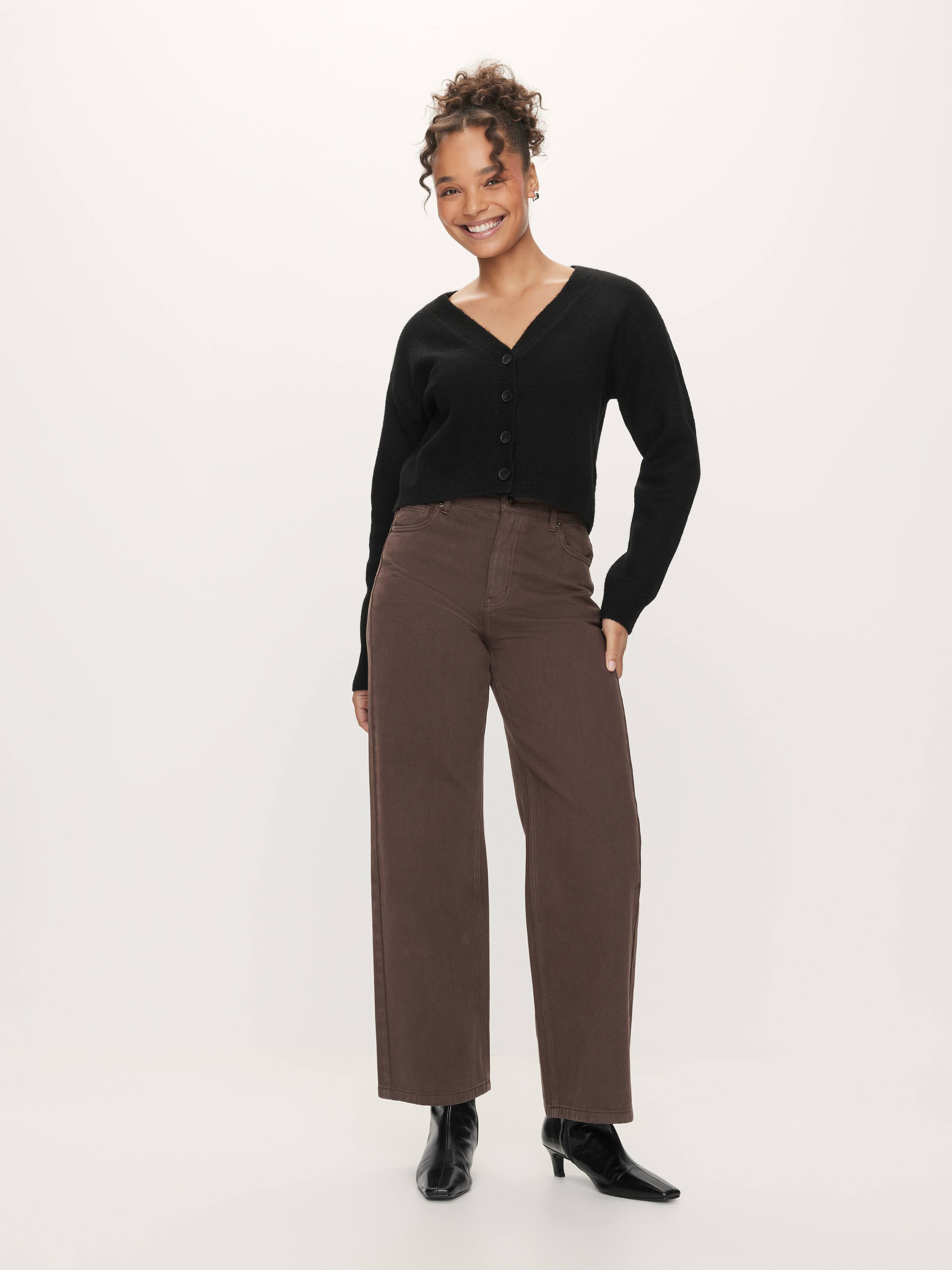 Isabella Crop Long Sleeve Cardi