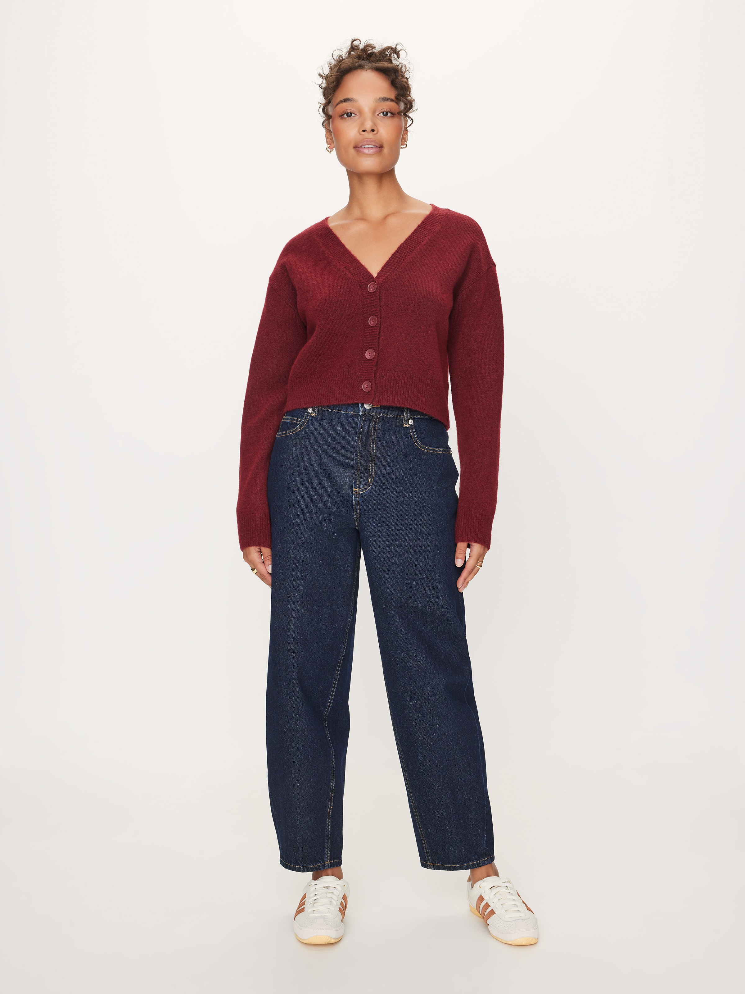 Isabella Crop Long Sleeve Cardi