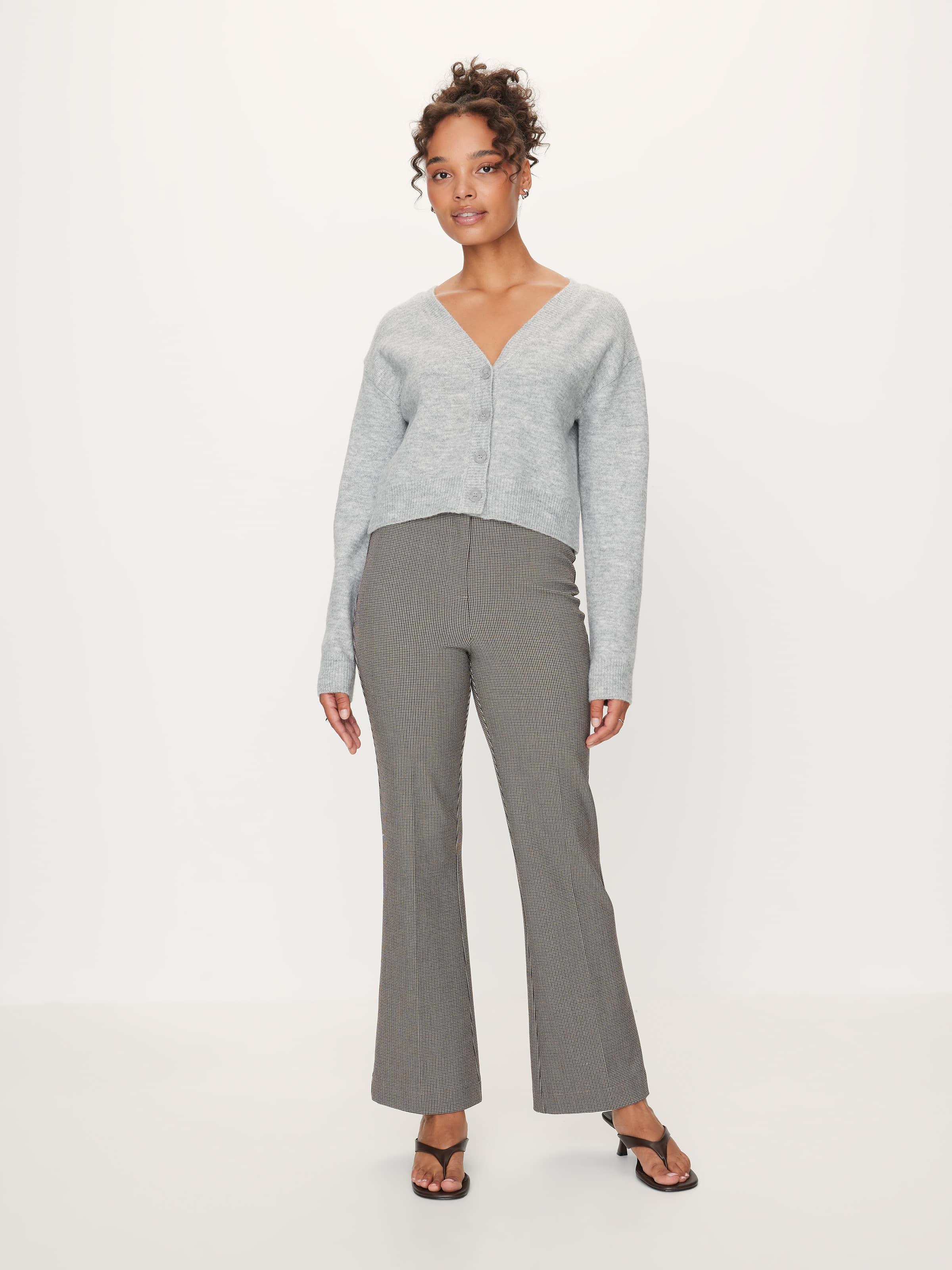 Isabella Crop Long Sleeve Cardi