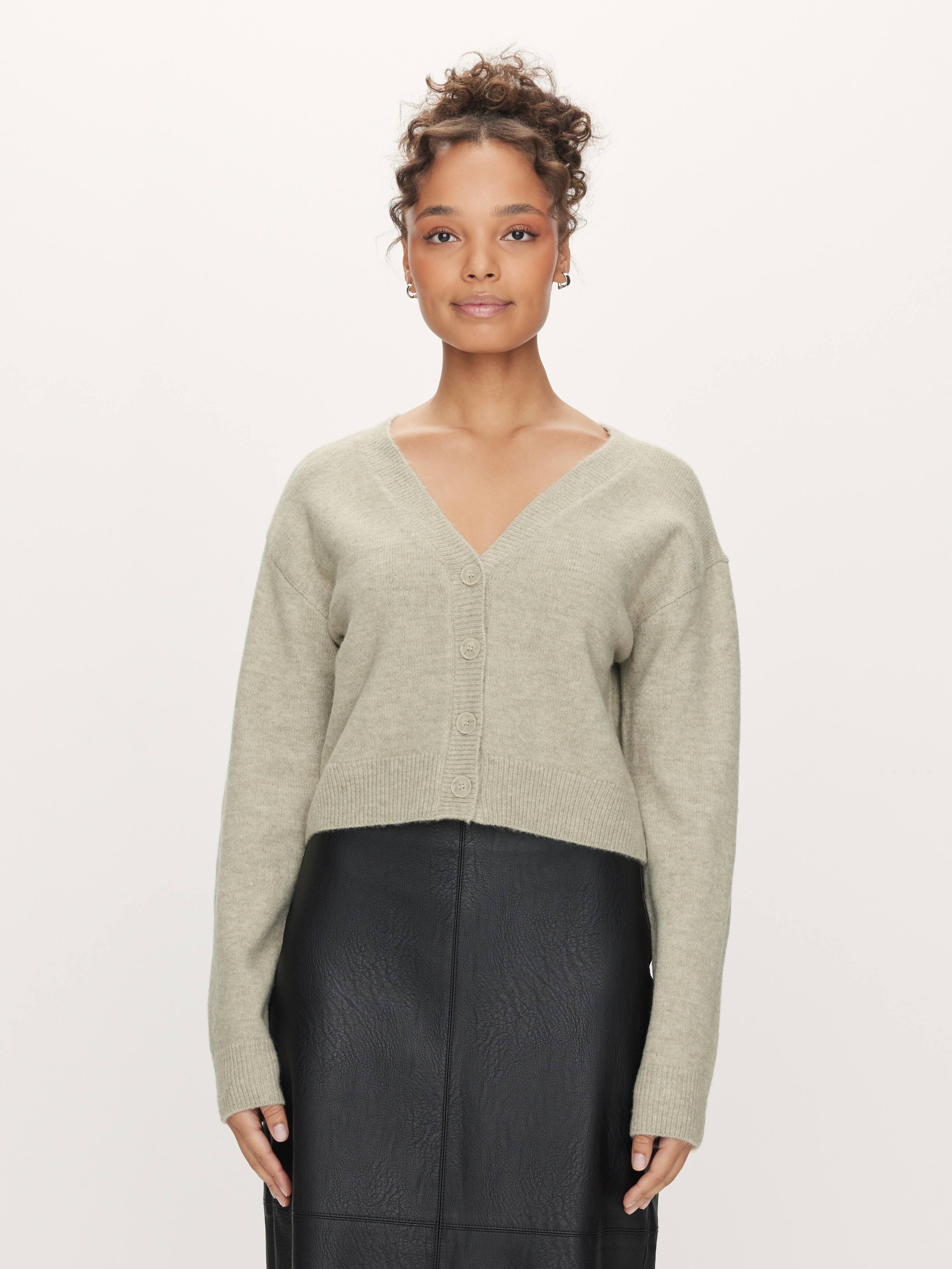 Isabella Crop Long Sleeve Cardi