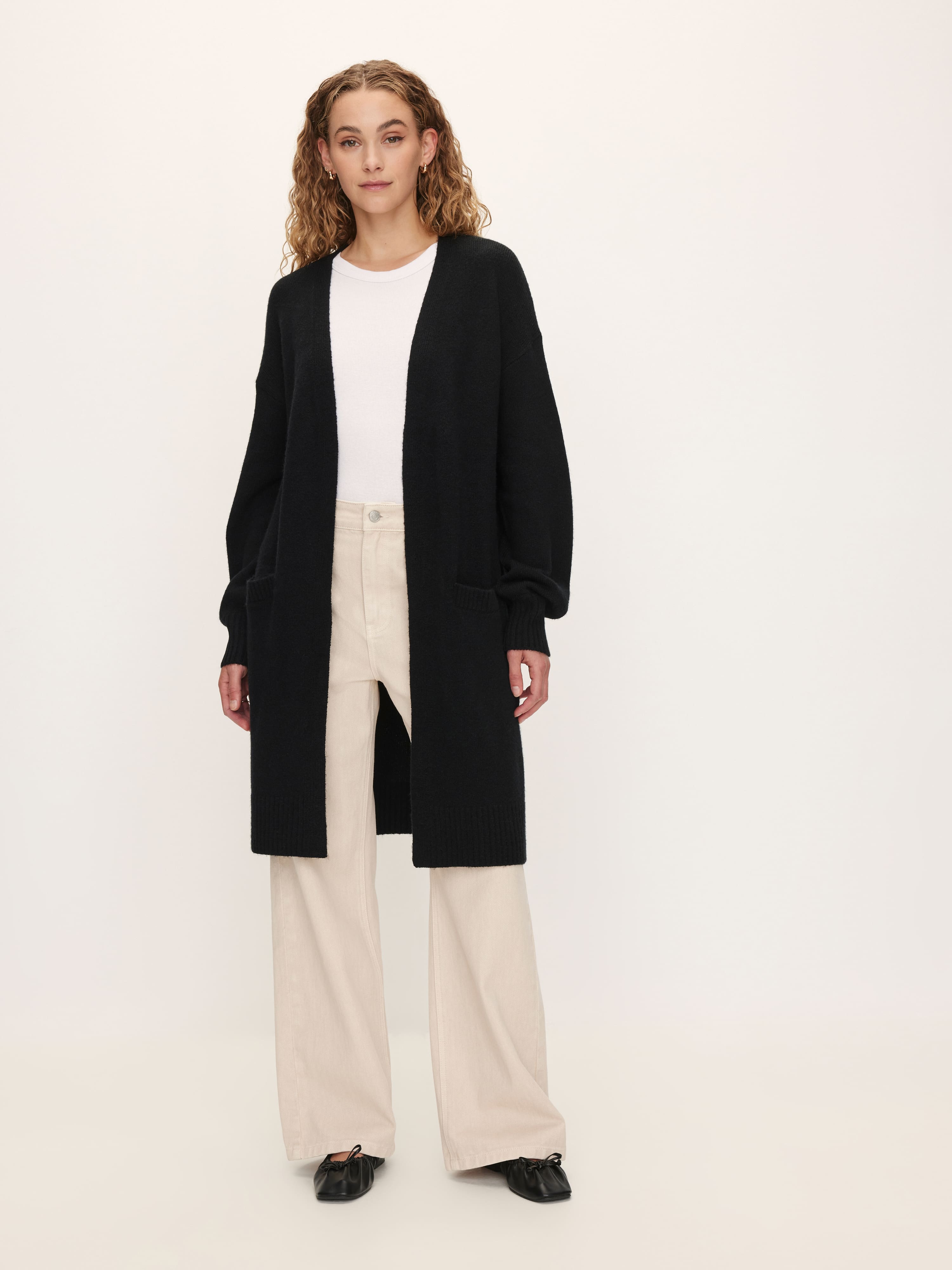 Fuji Longline Soft Knit Cardigan