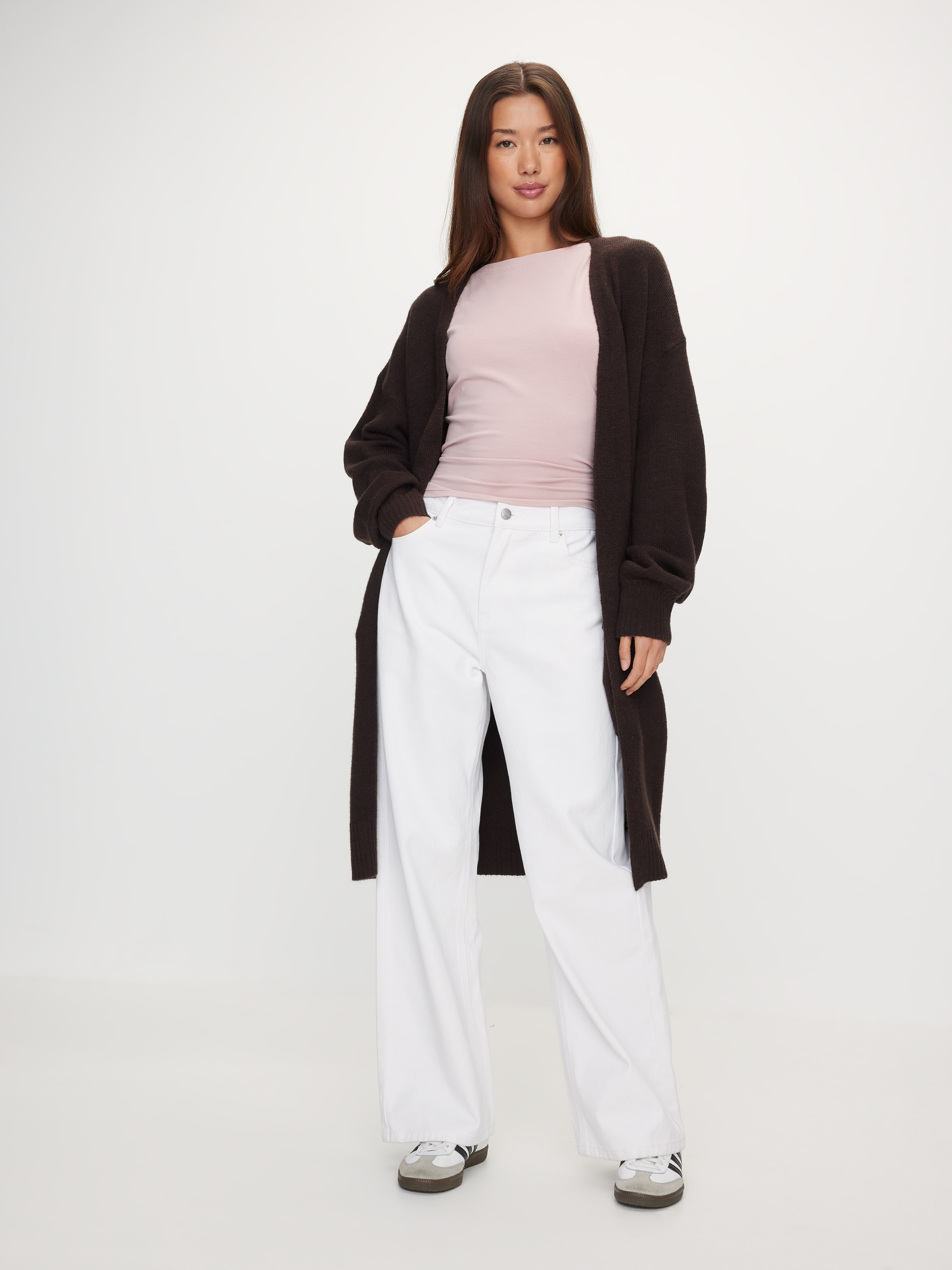 Fuji Longline Soft Knit Cardigan