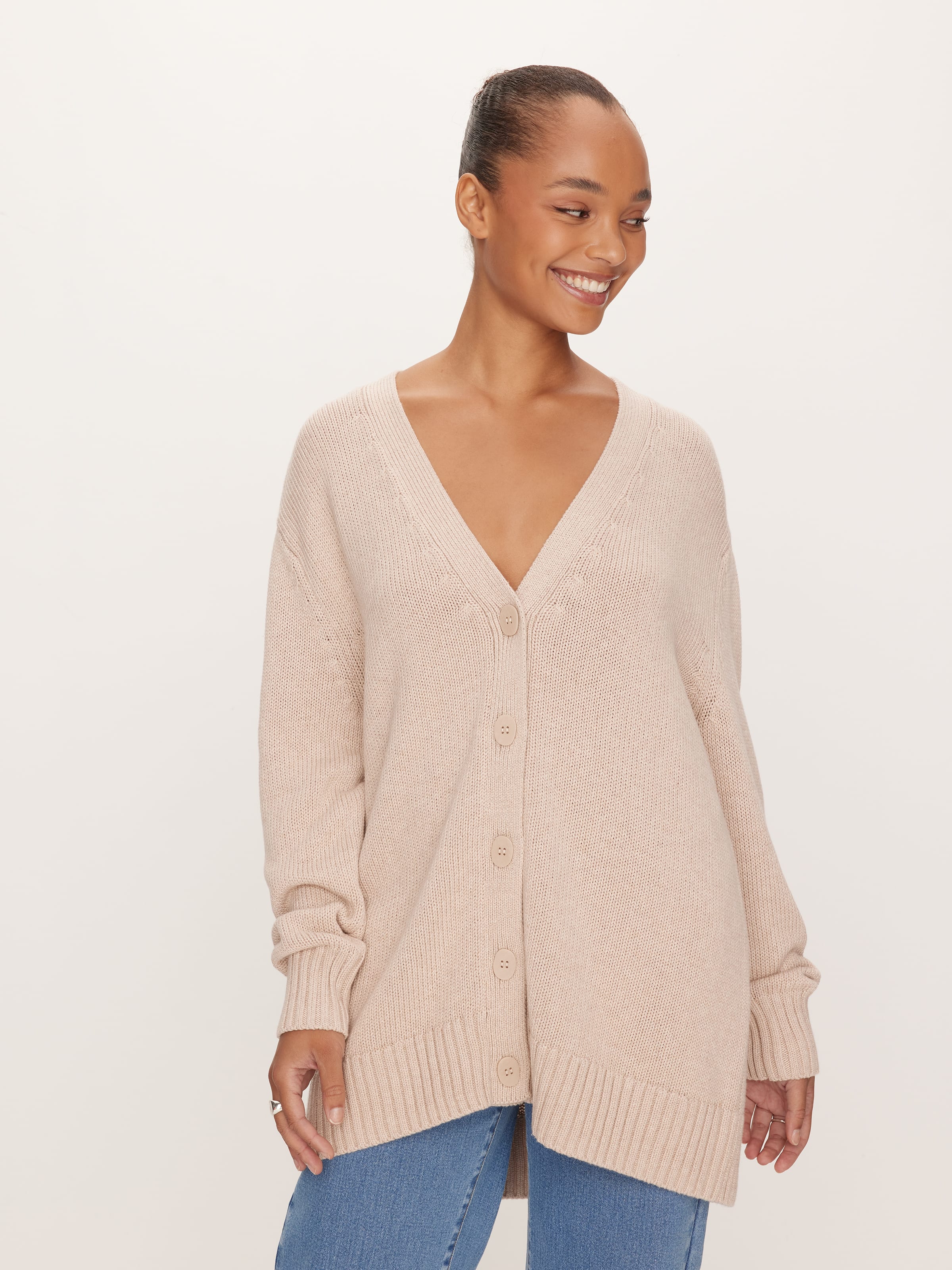 Lucile Longline Cardi