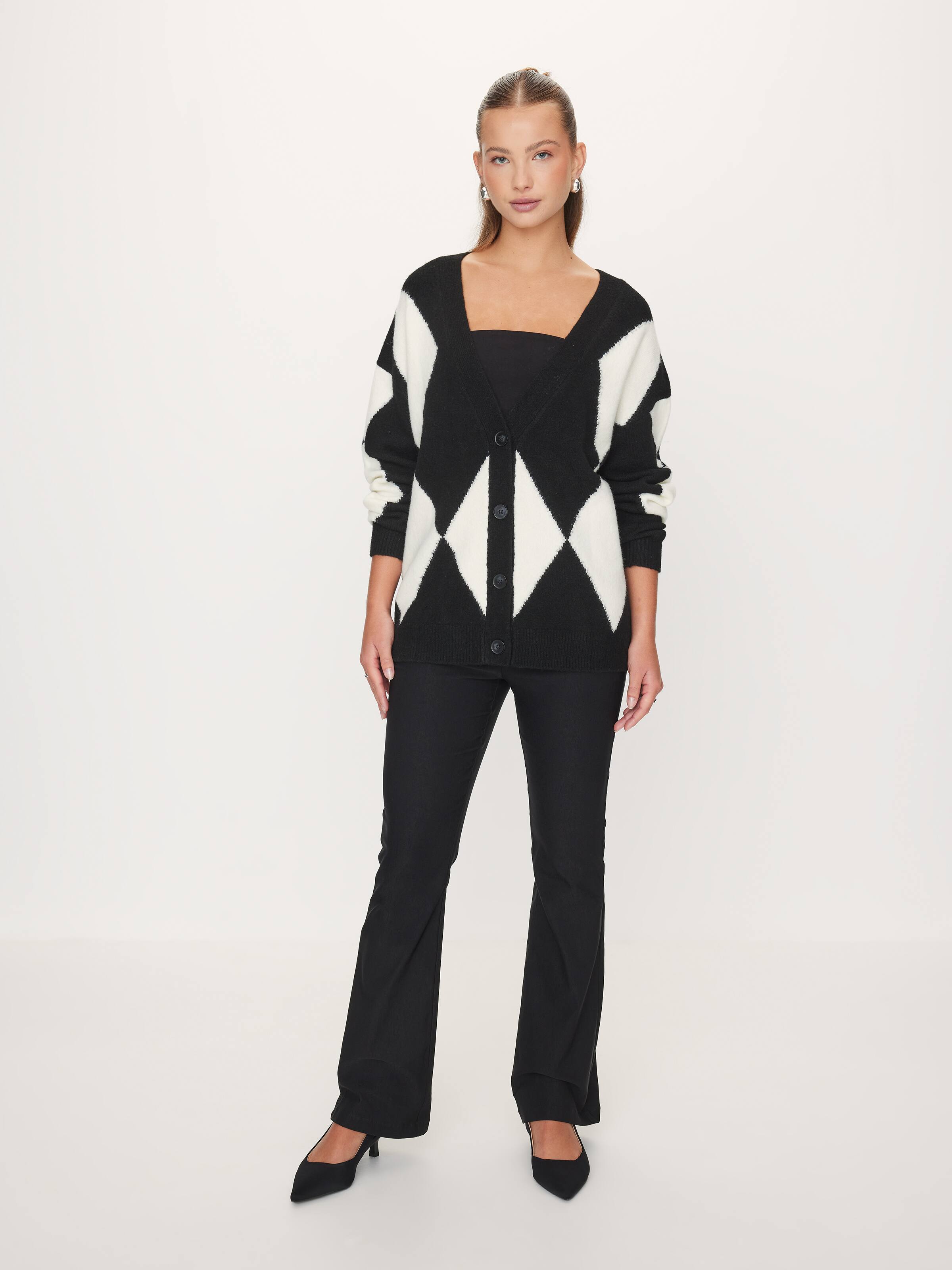 Diana Diamond Long Sleeve Cardi