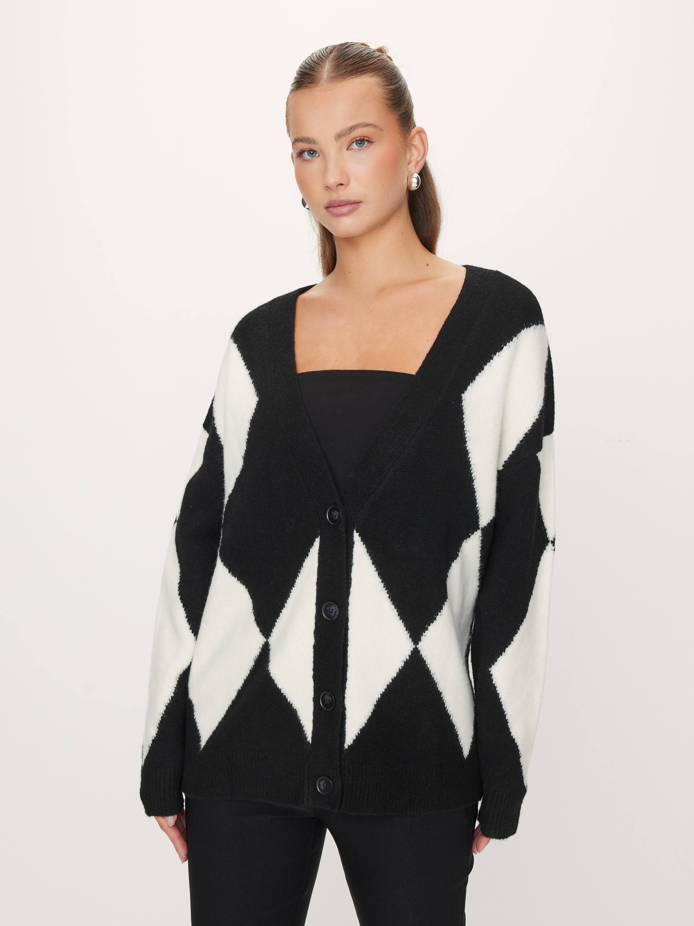 Diana Diamond Long Sleeve Cardi