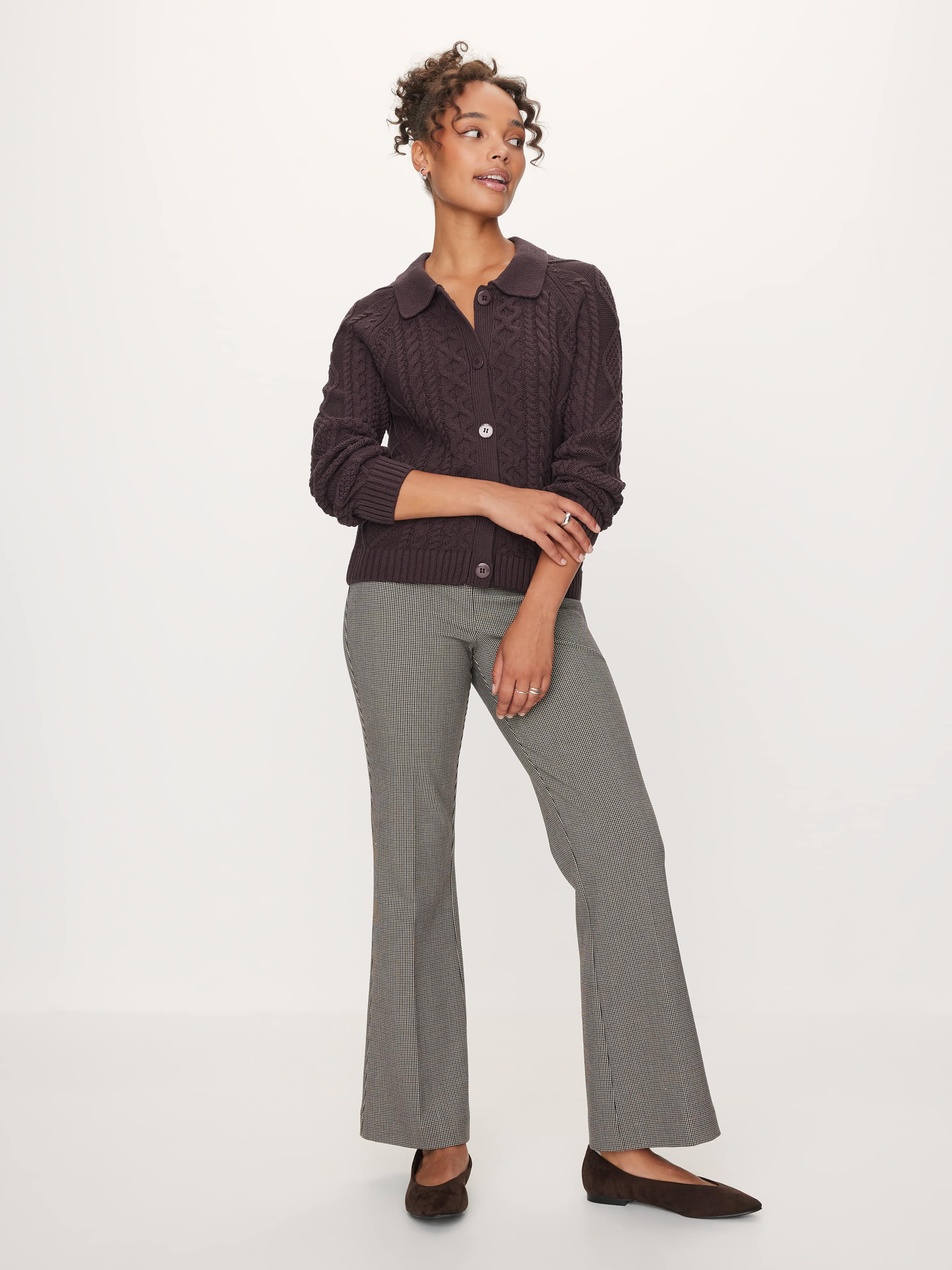 Imogen Long Sleeve Cable Cardi