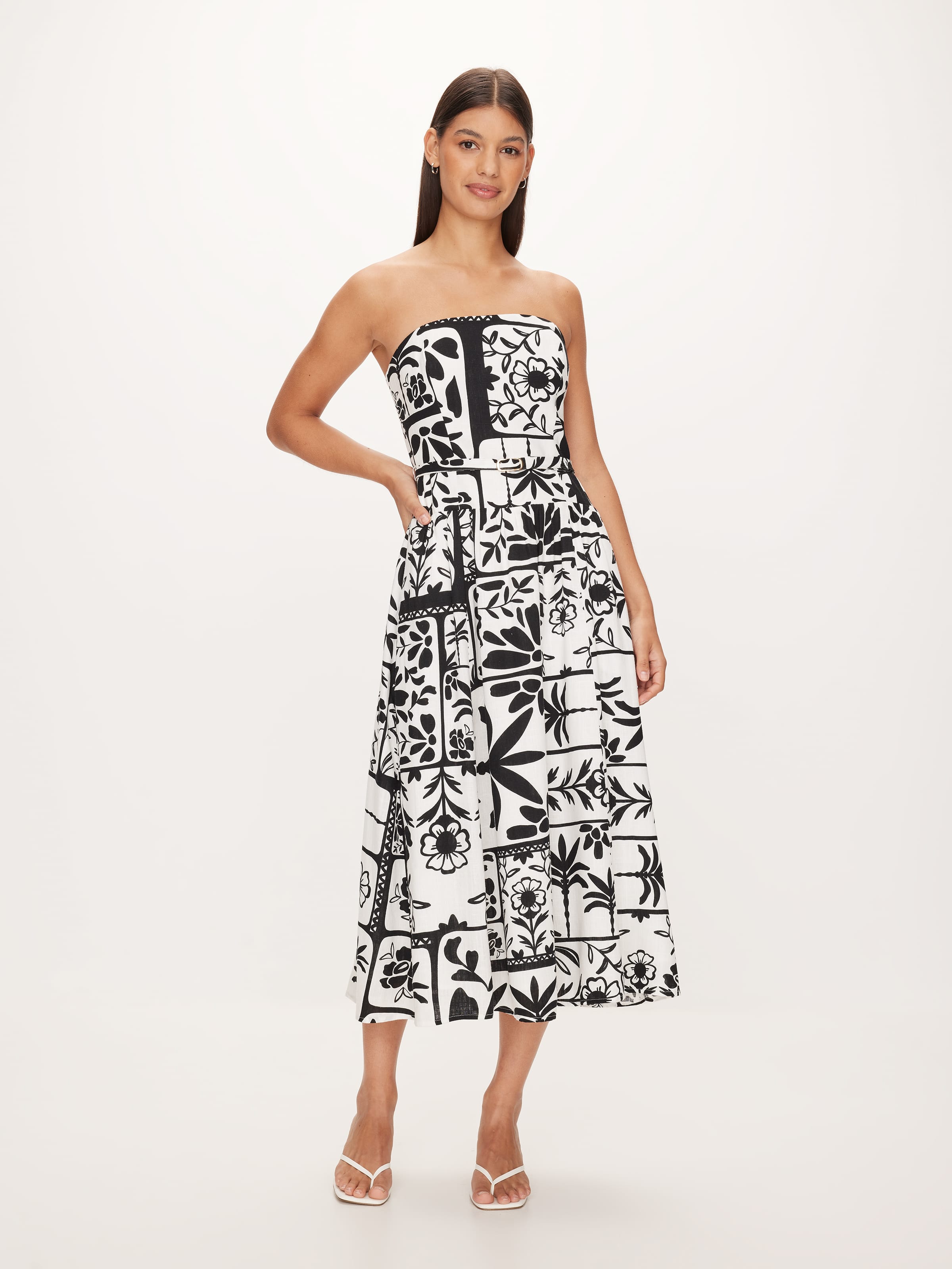 Jennie Strapless Midi