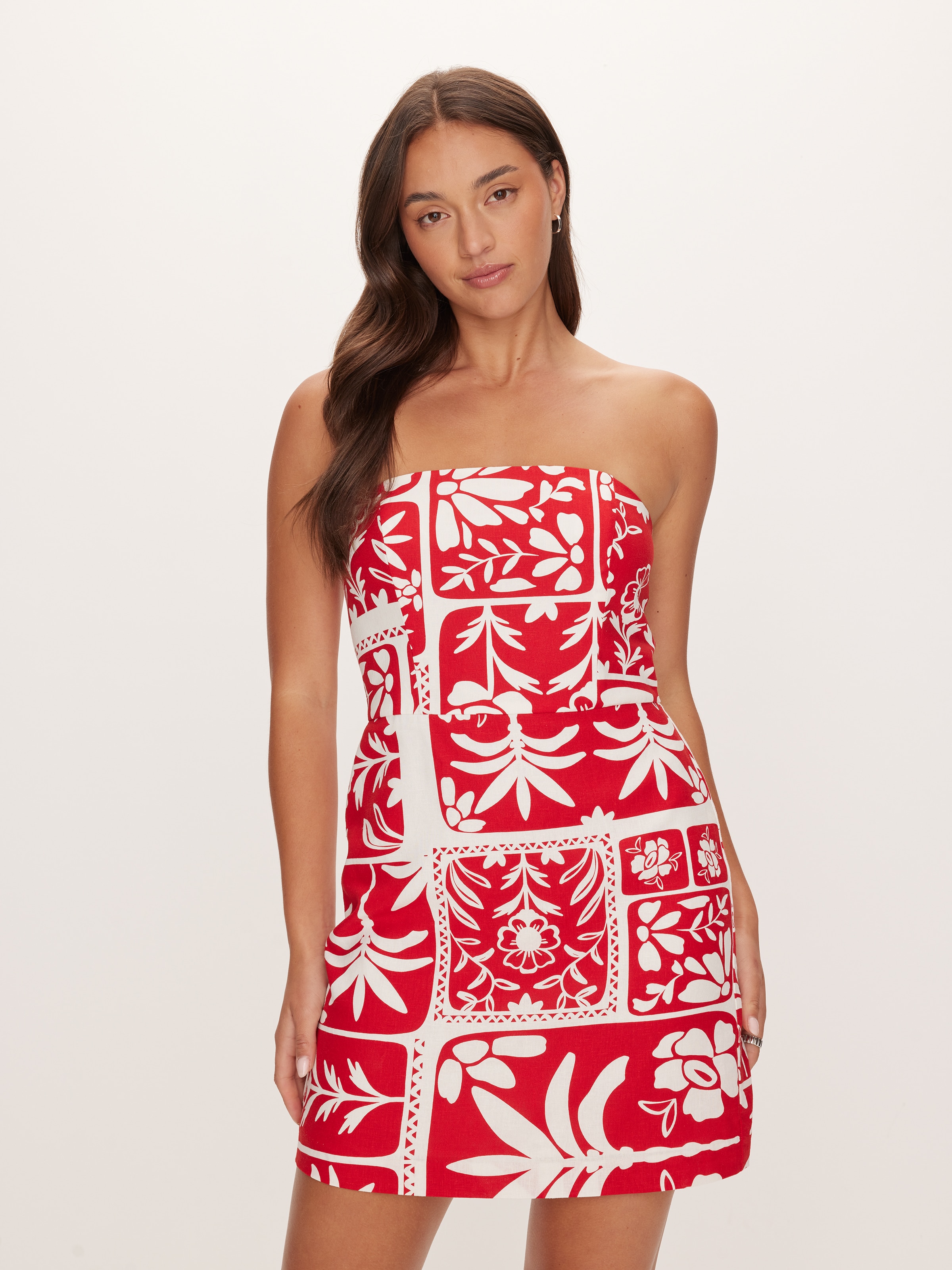 Rosa Strapless Mini Dress