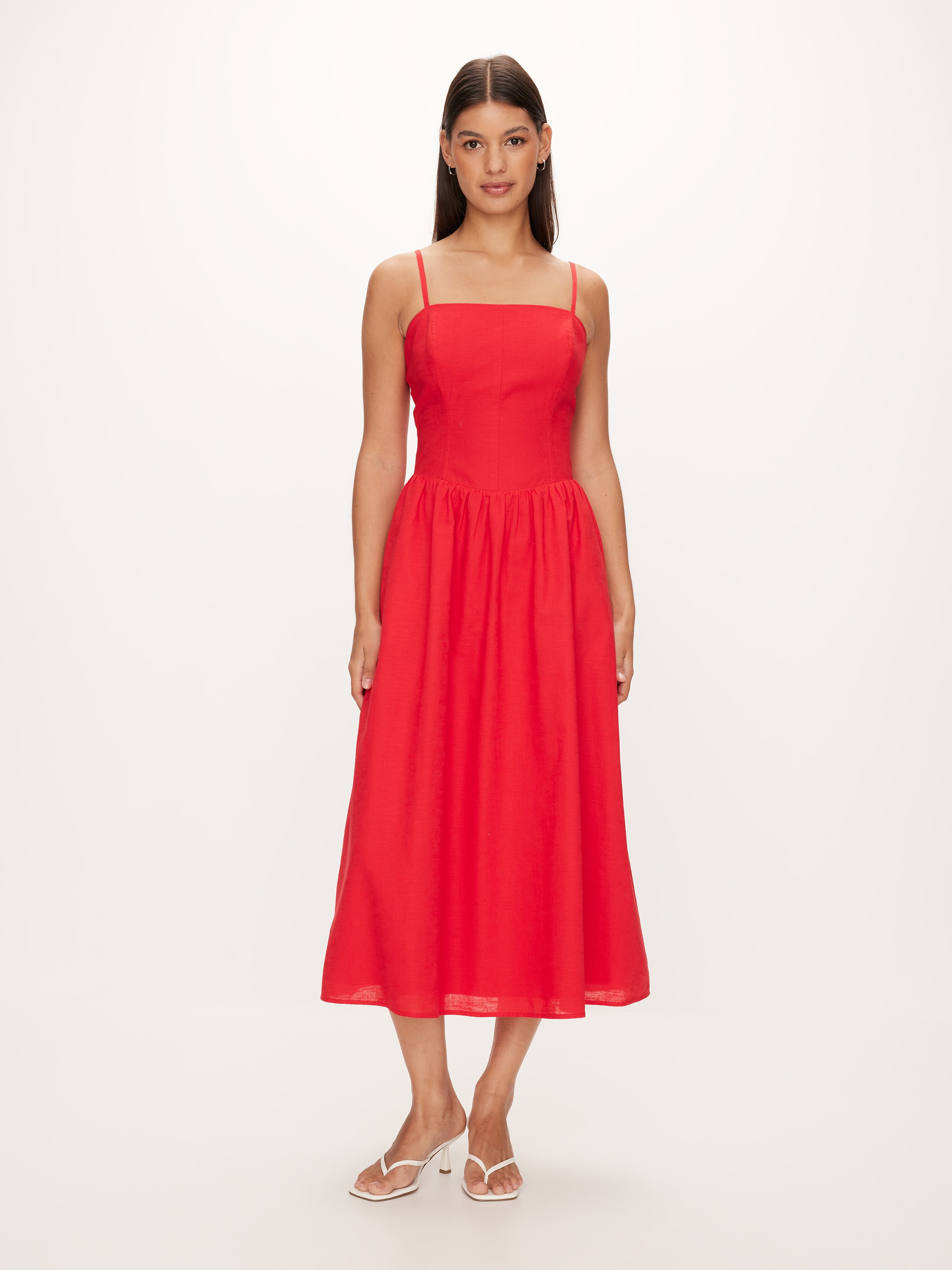 Tilly Corset Midi Dress