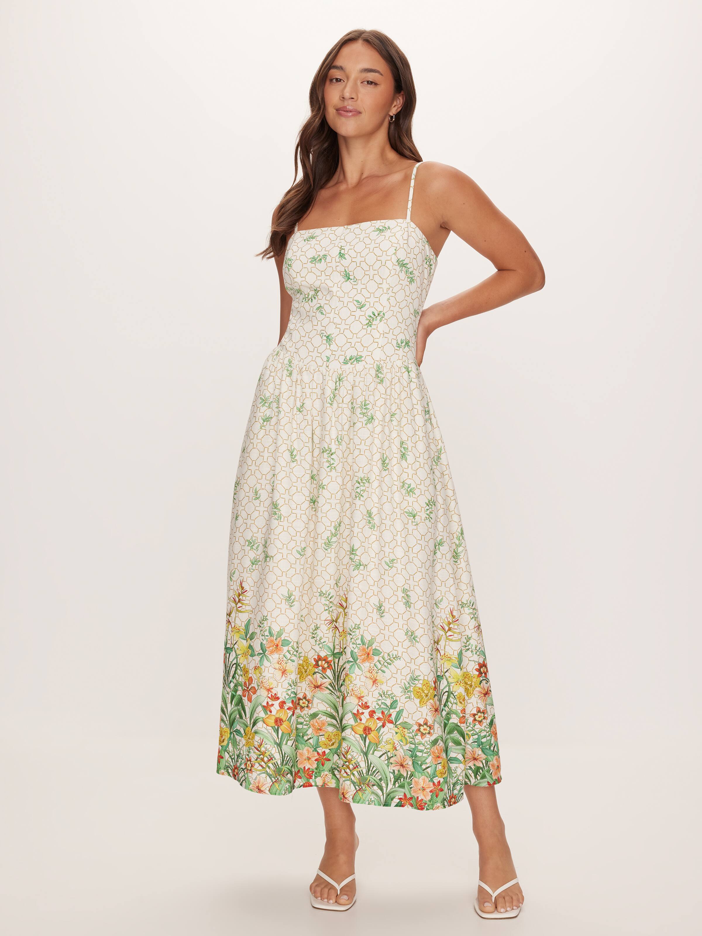 Tilly Corset Midi Dress