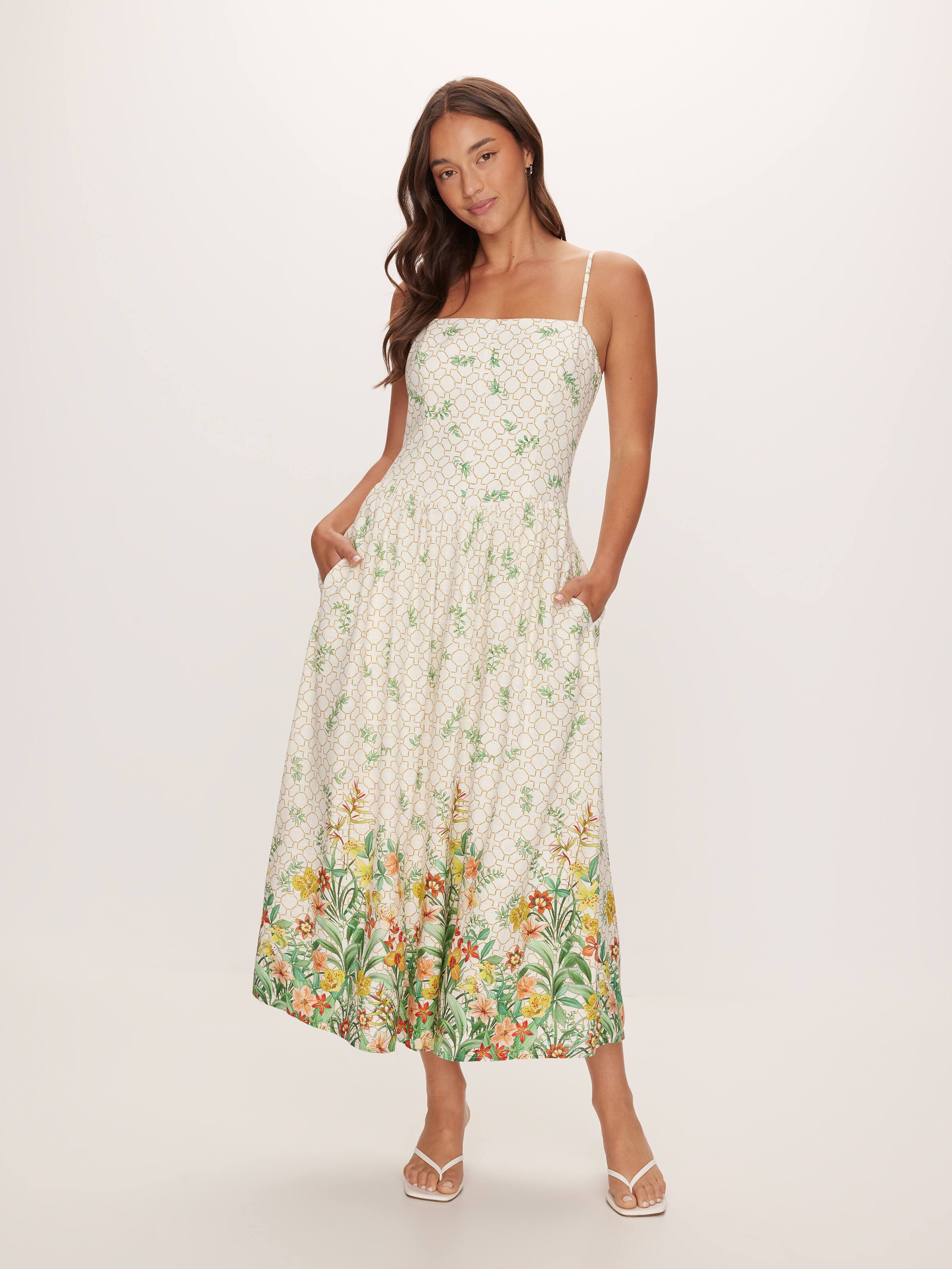 Tilly Corset Midi Dress