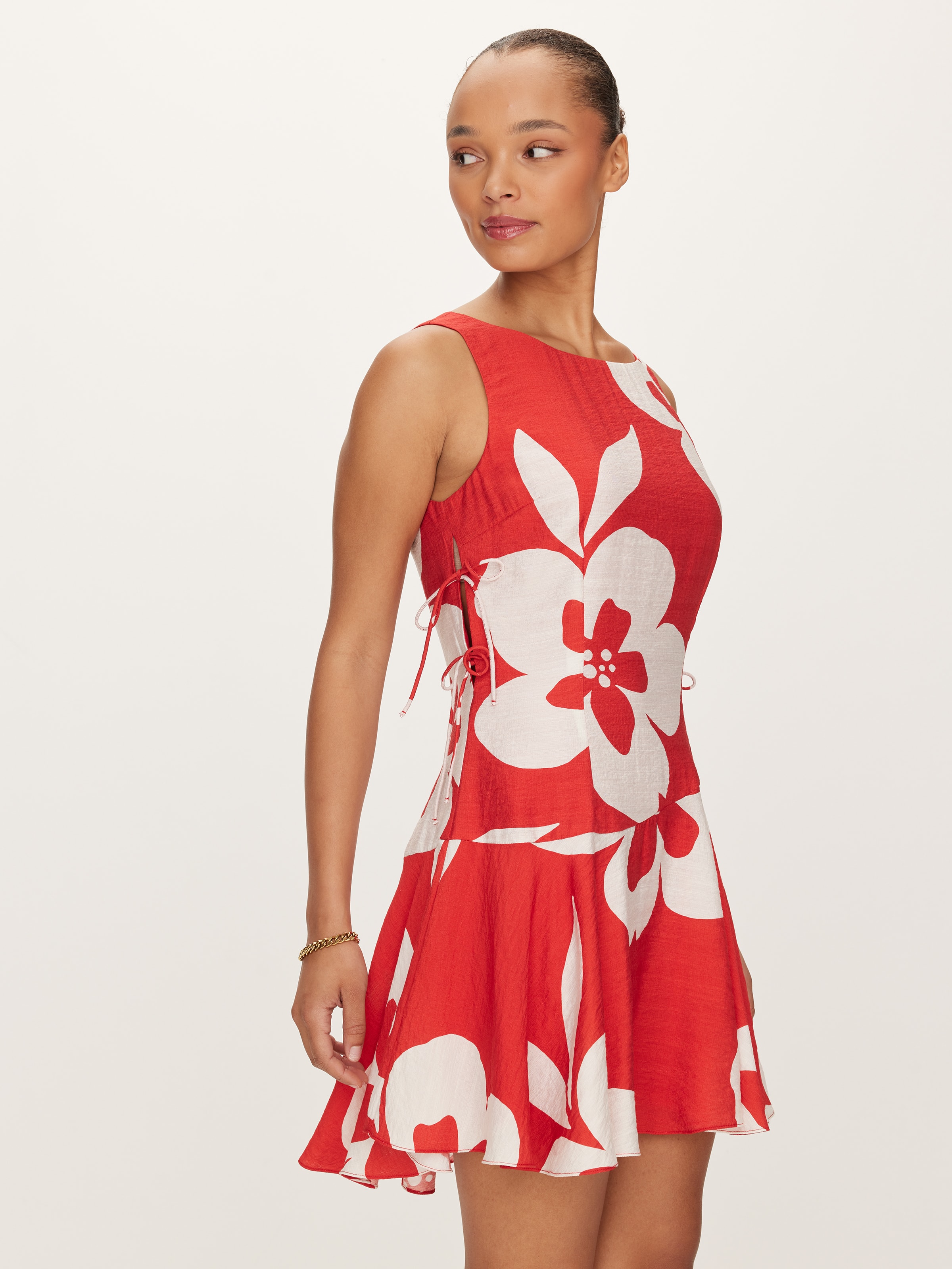 Carla Drop Waist Mini Dress