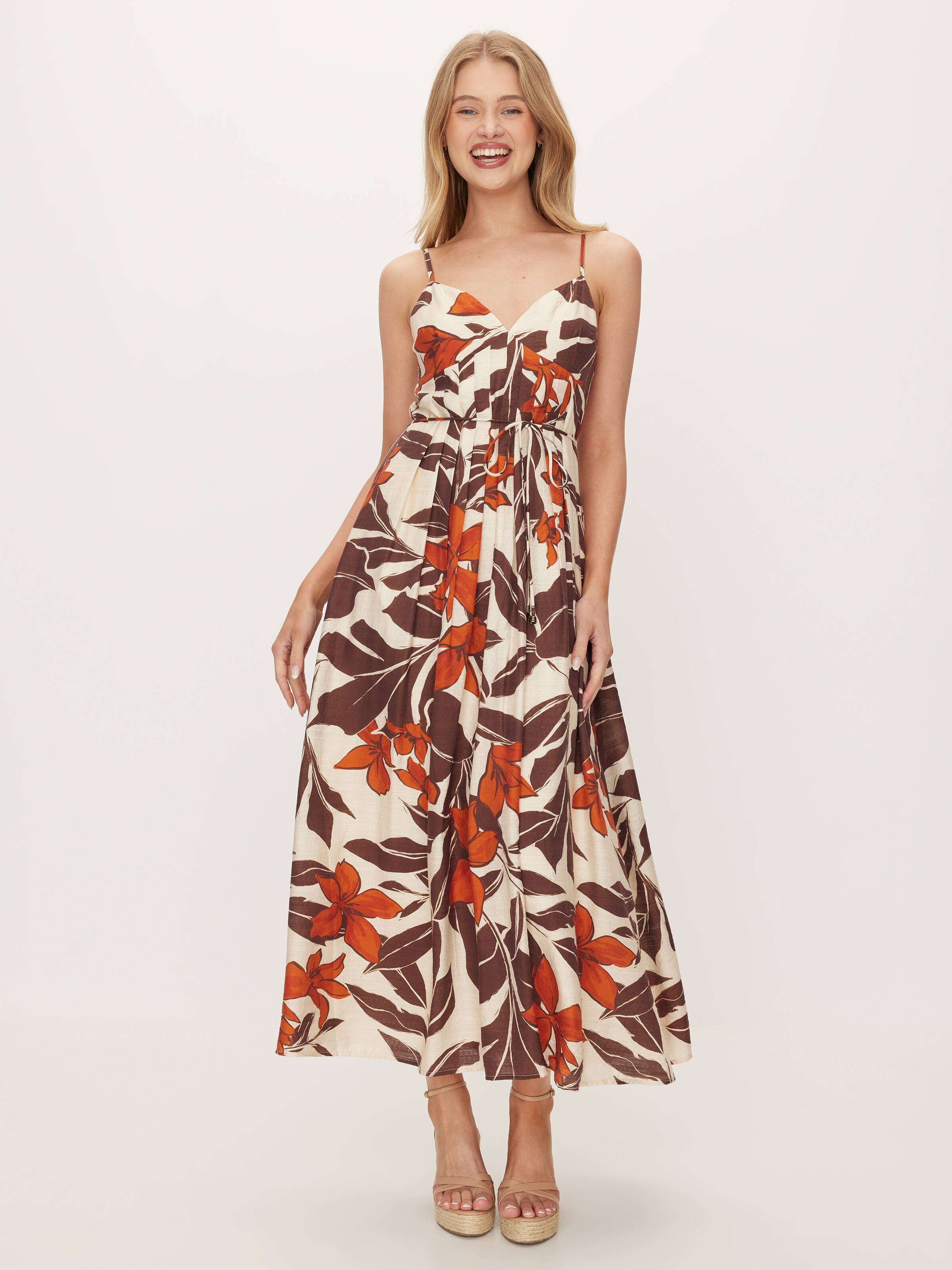 Flores Maxi Dress