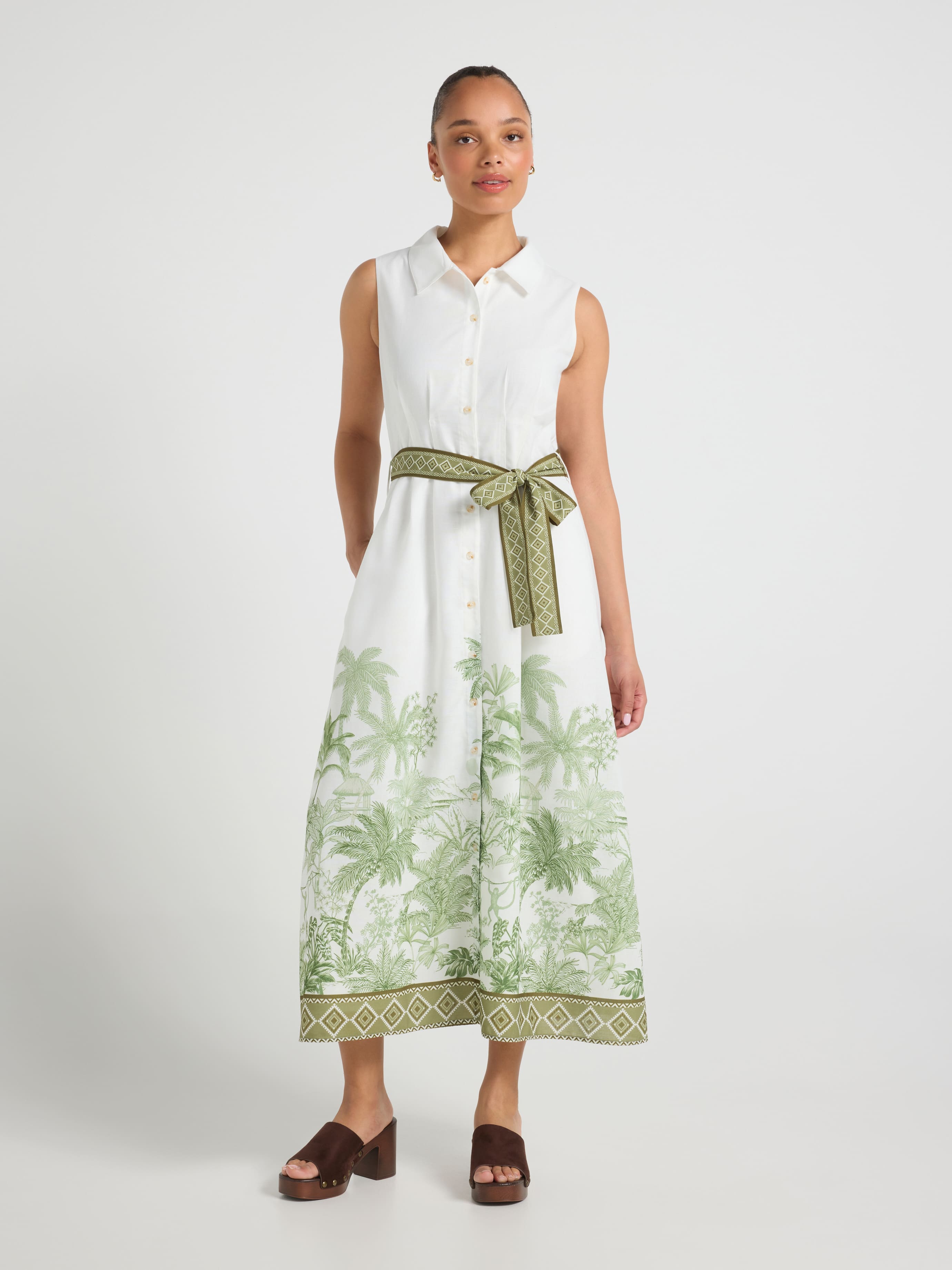 Alana Shirt Midi Dress