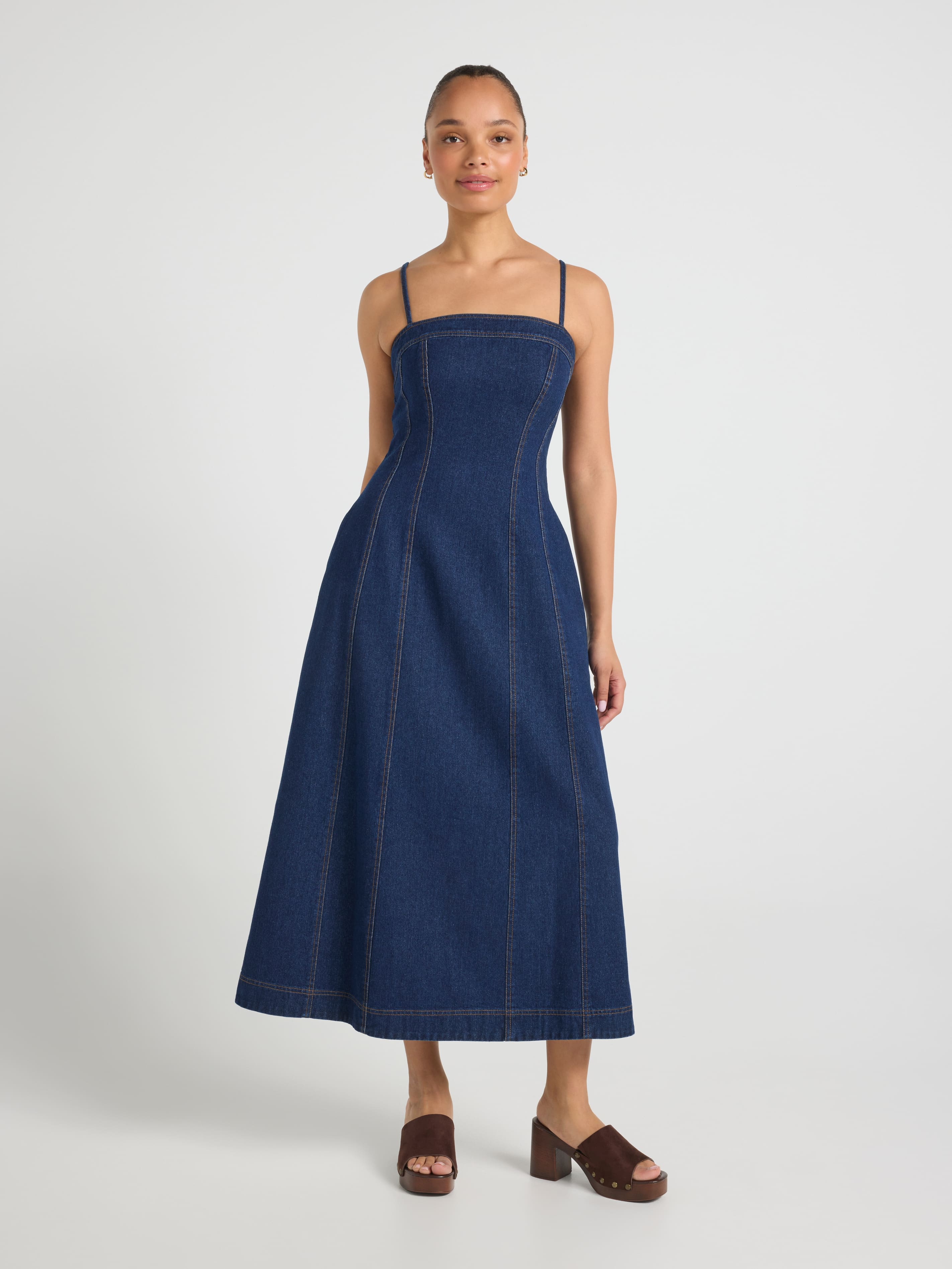 Soraya Denim Midi Dress