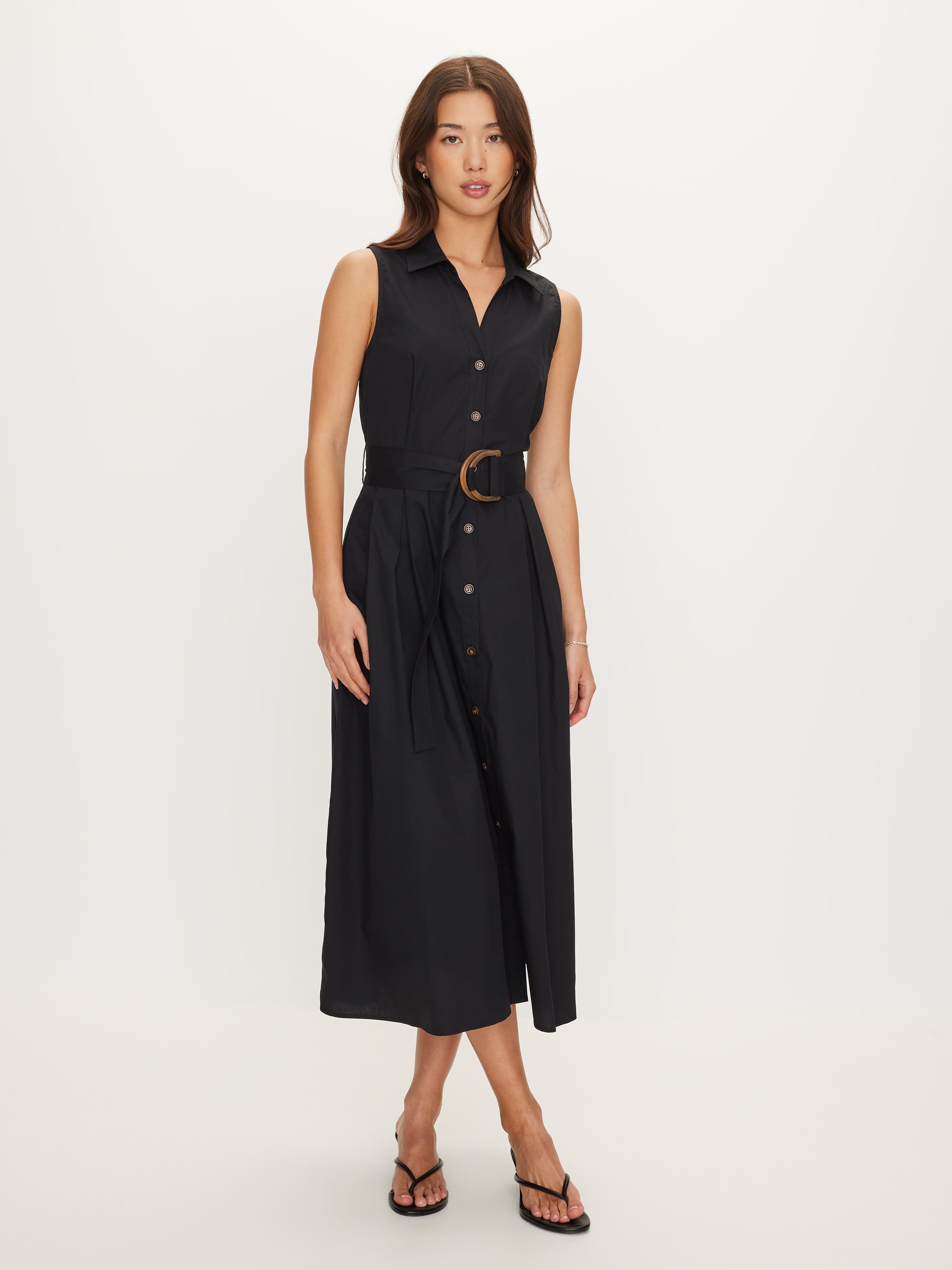 Audra Collared Midi Dress