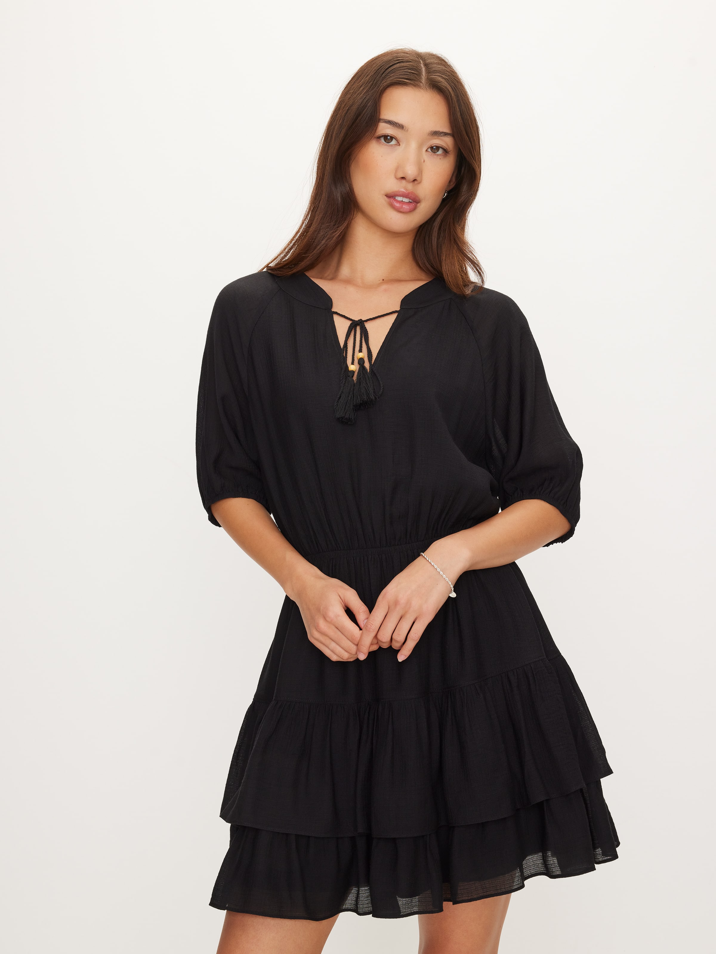 Camille Frill Mini Dress