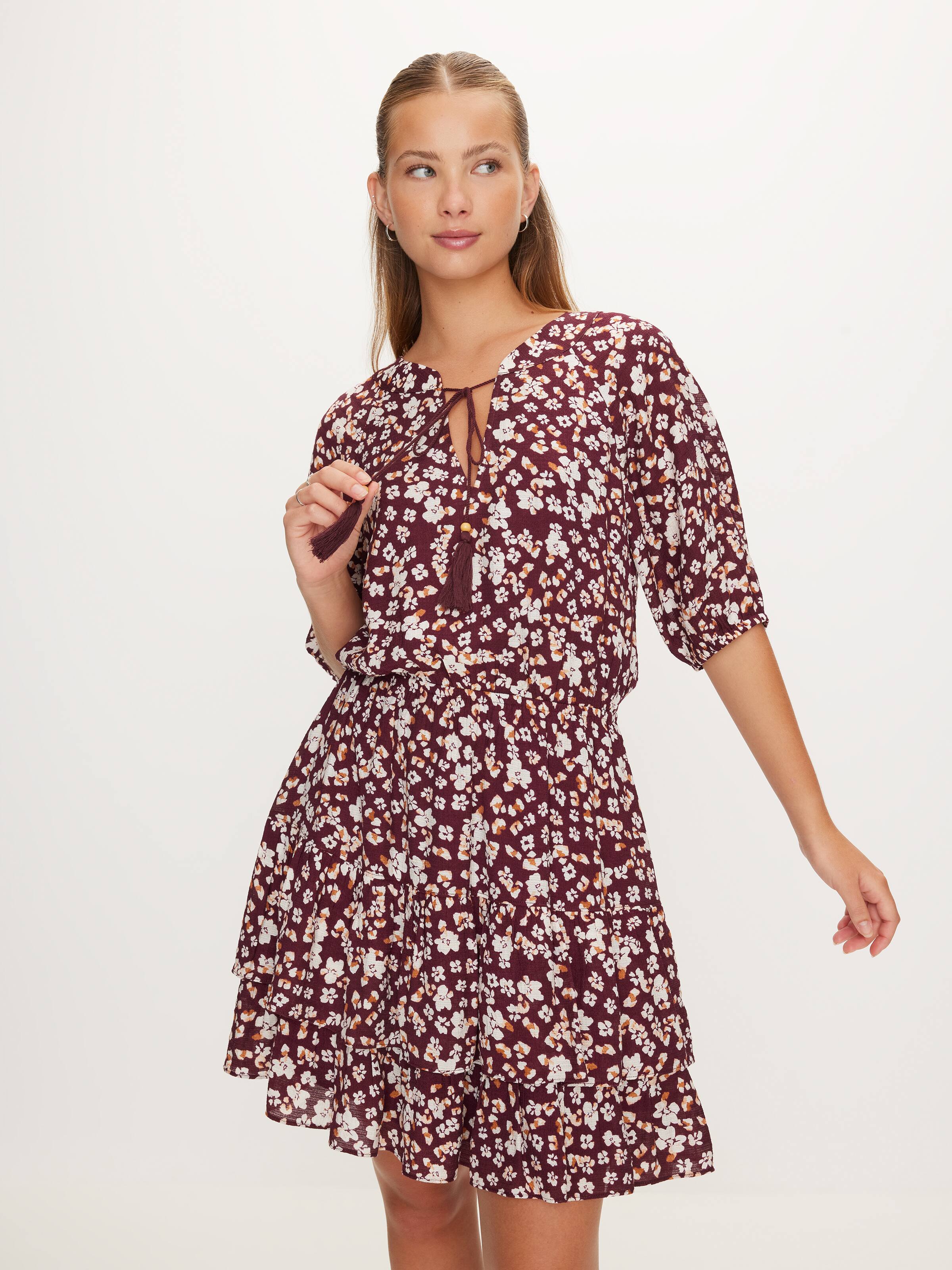 Camille Frill Mini Dress