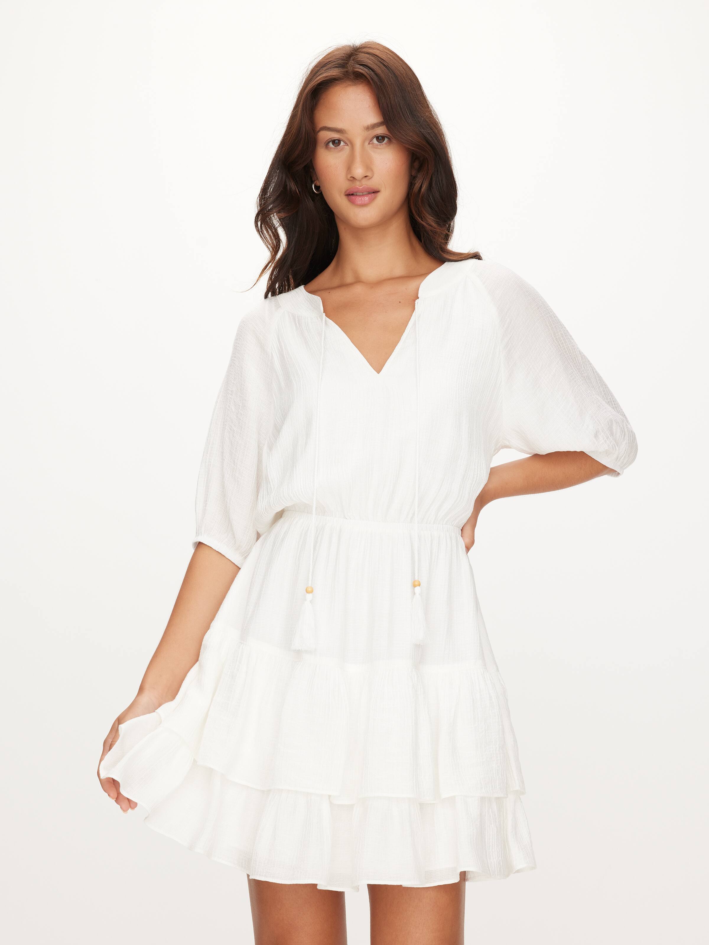 Camille Frill Mini Dress