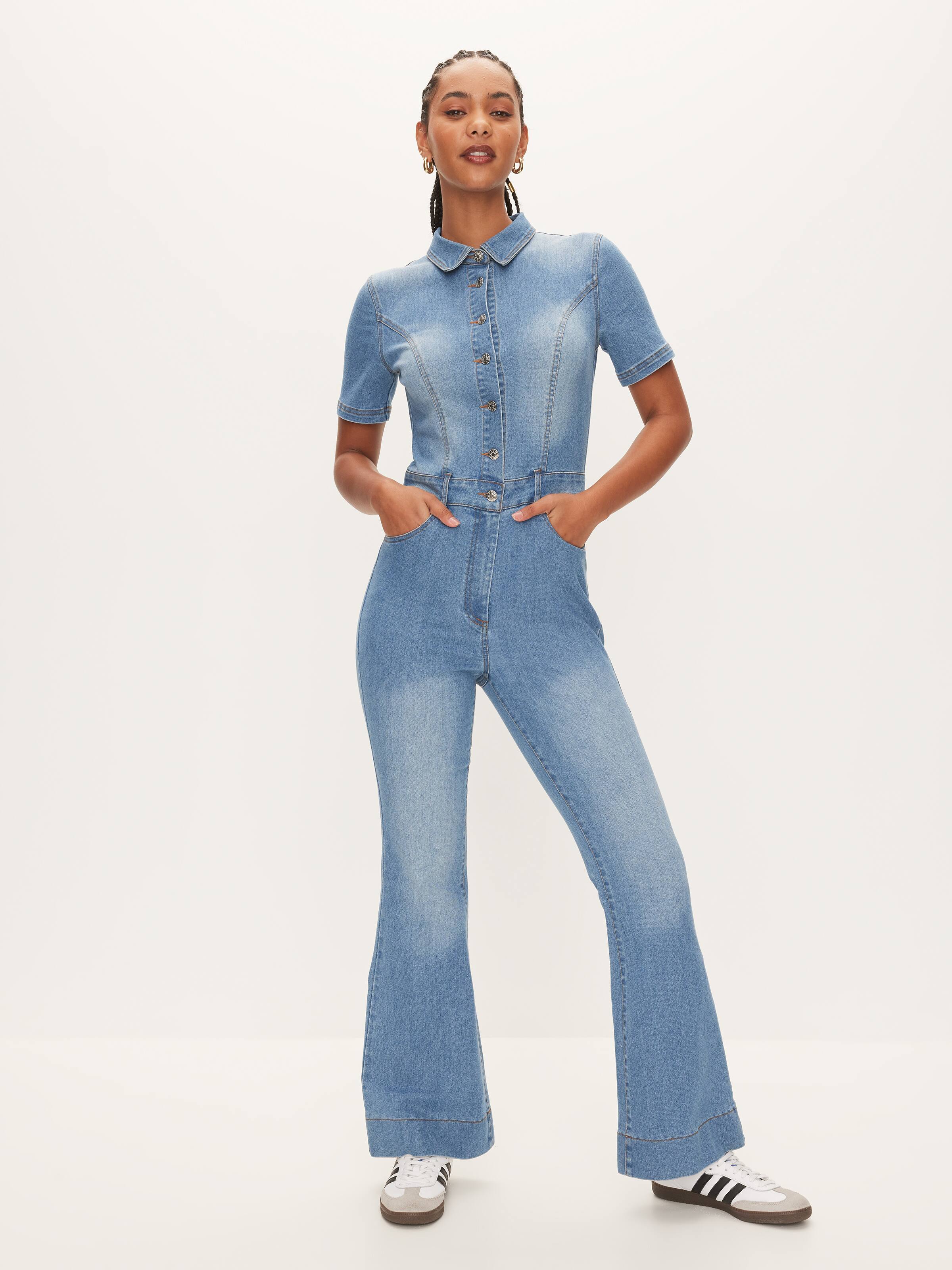 Dotti green jumpsuit on sale