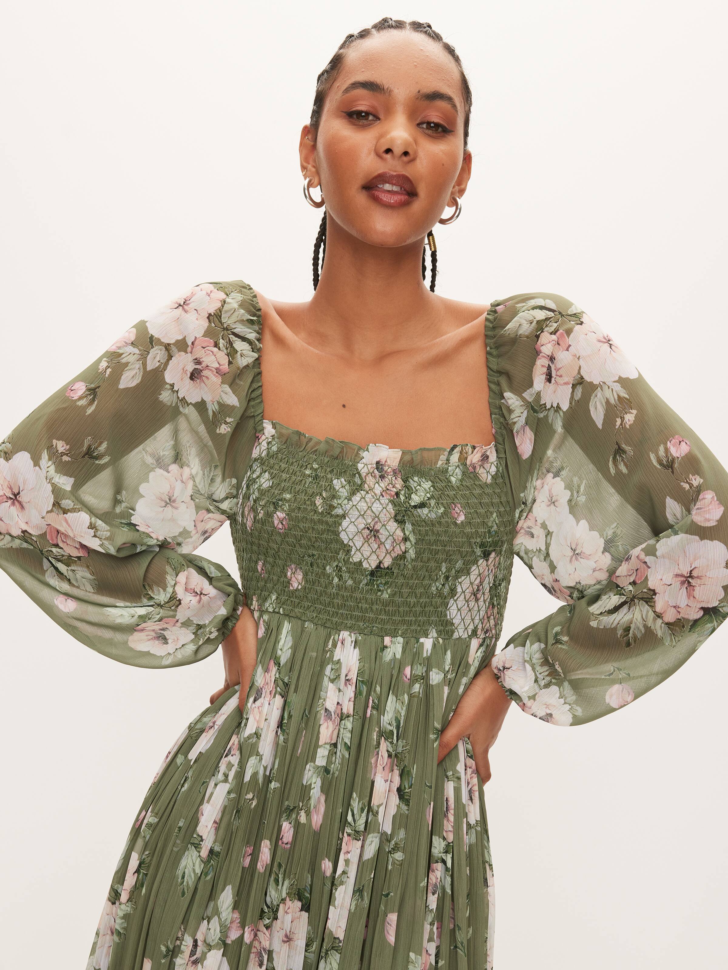 DOTTI DRESS - PLUM ROSE BIG DOT