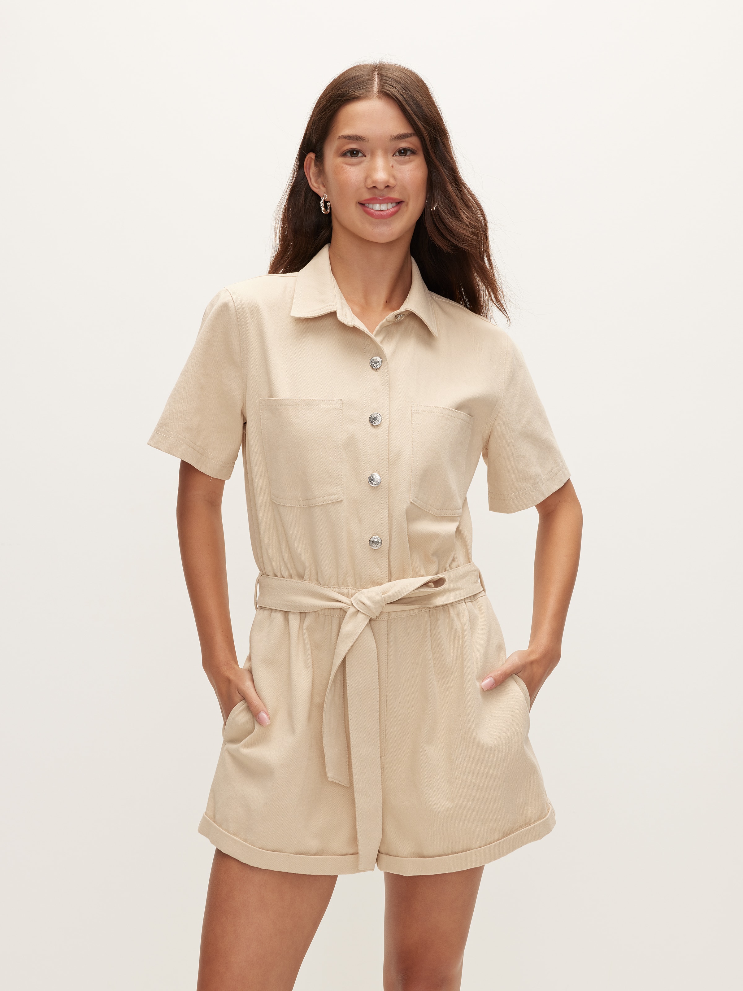Leigh Denim Playsuit