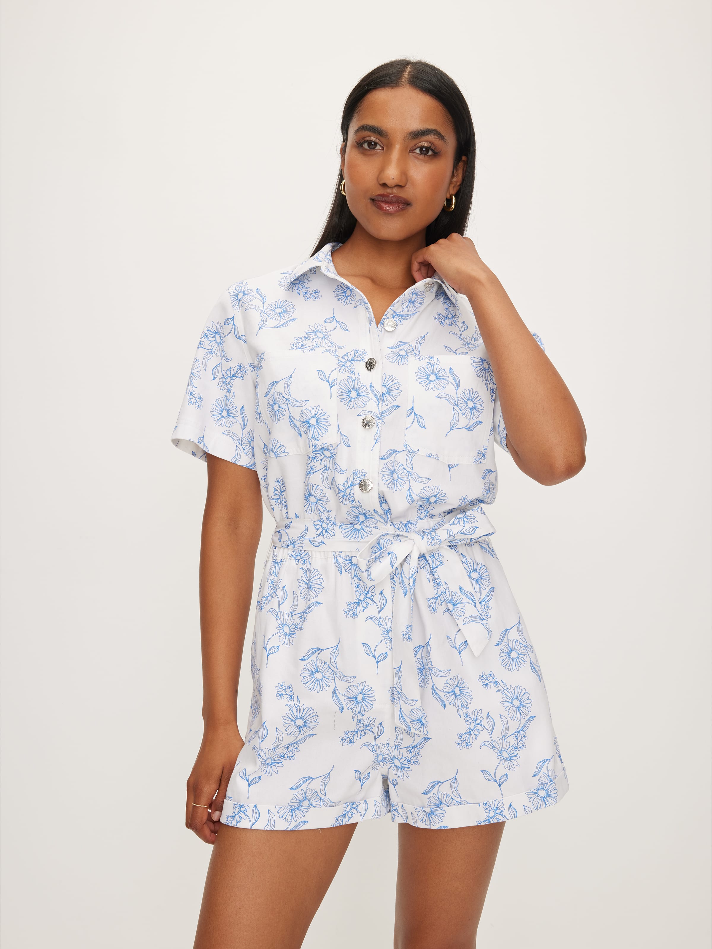 Leigh Denim Playsuit
