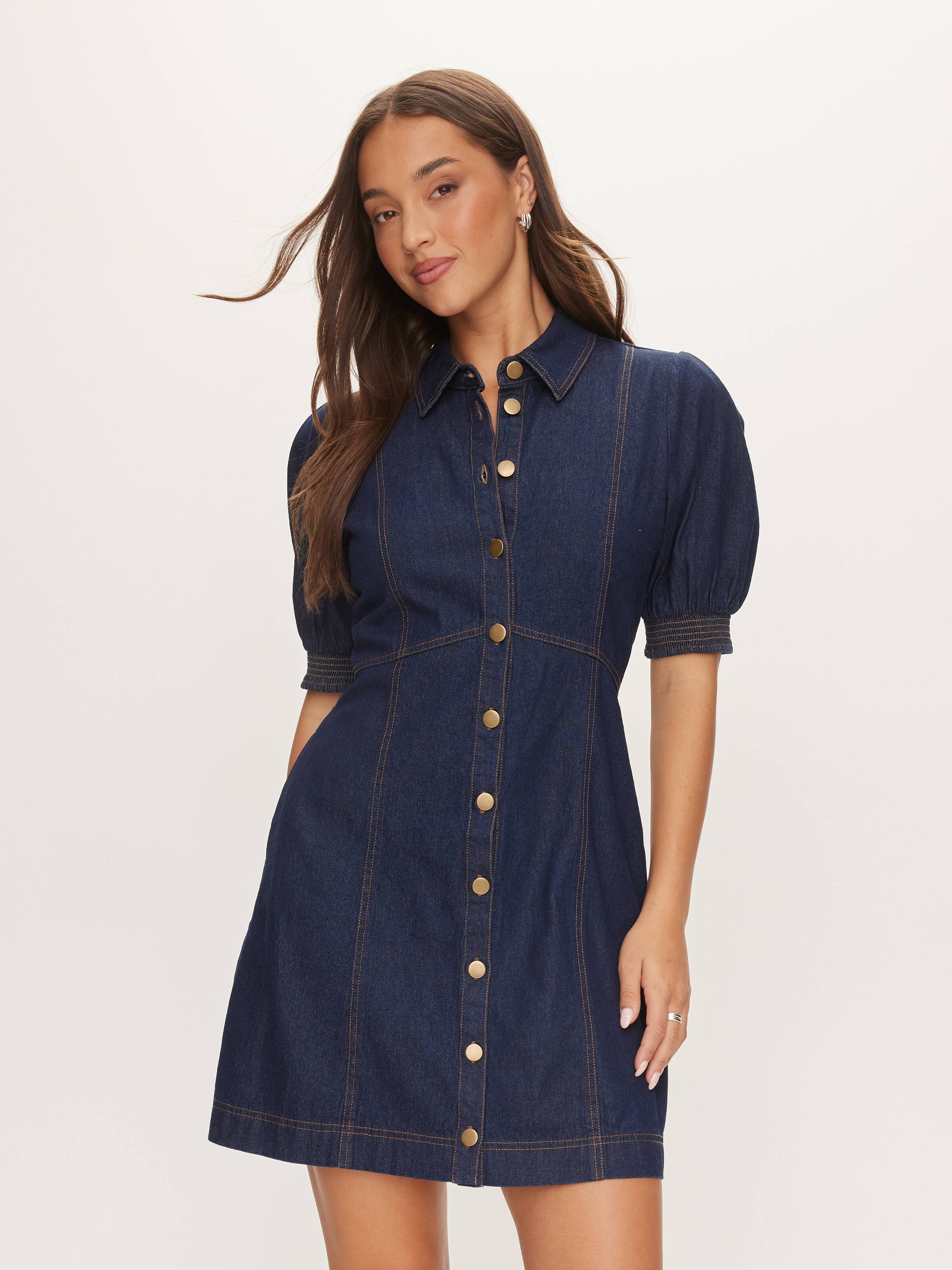 Candice Denim Mini Dress