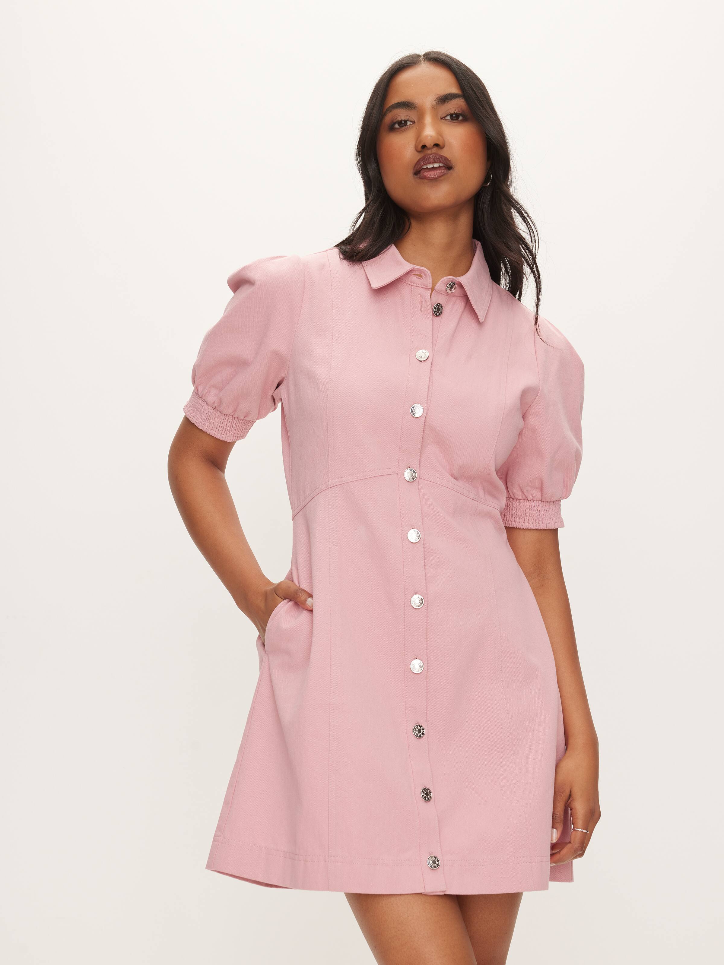 Candice Denim Mini Dress