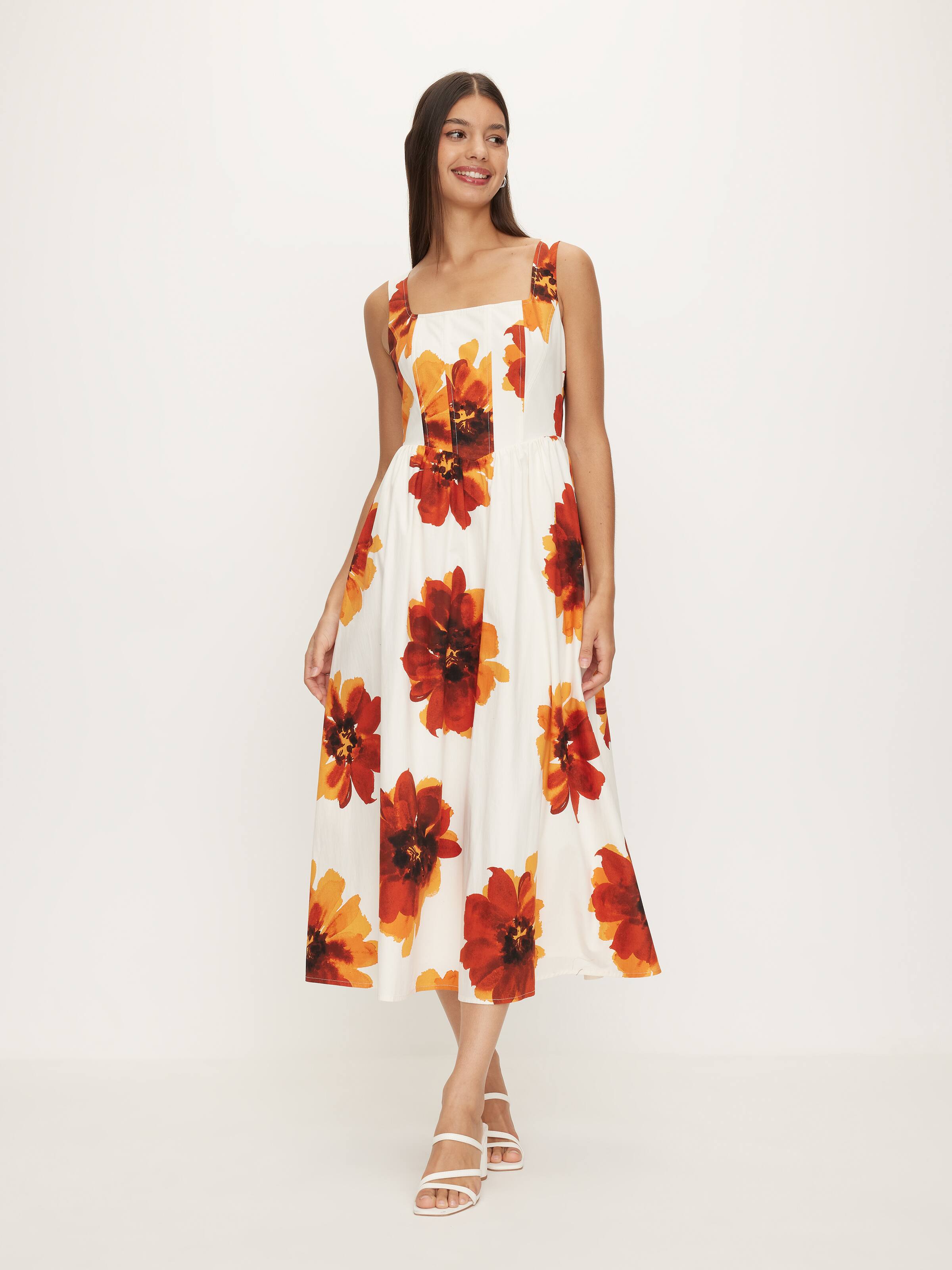 Azia Midi Dress