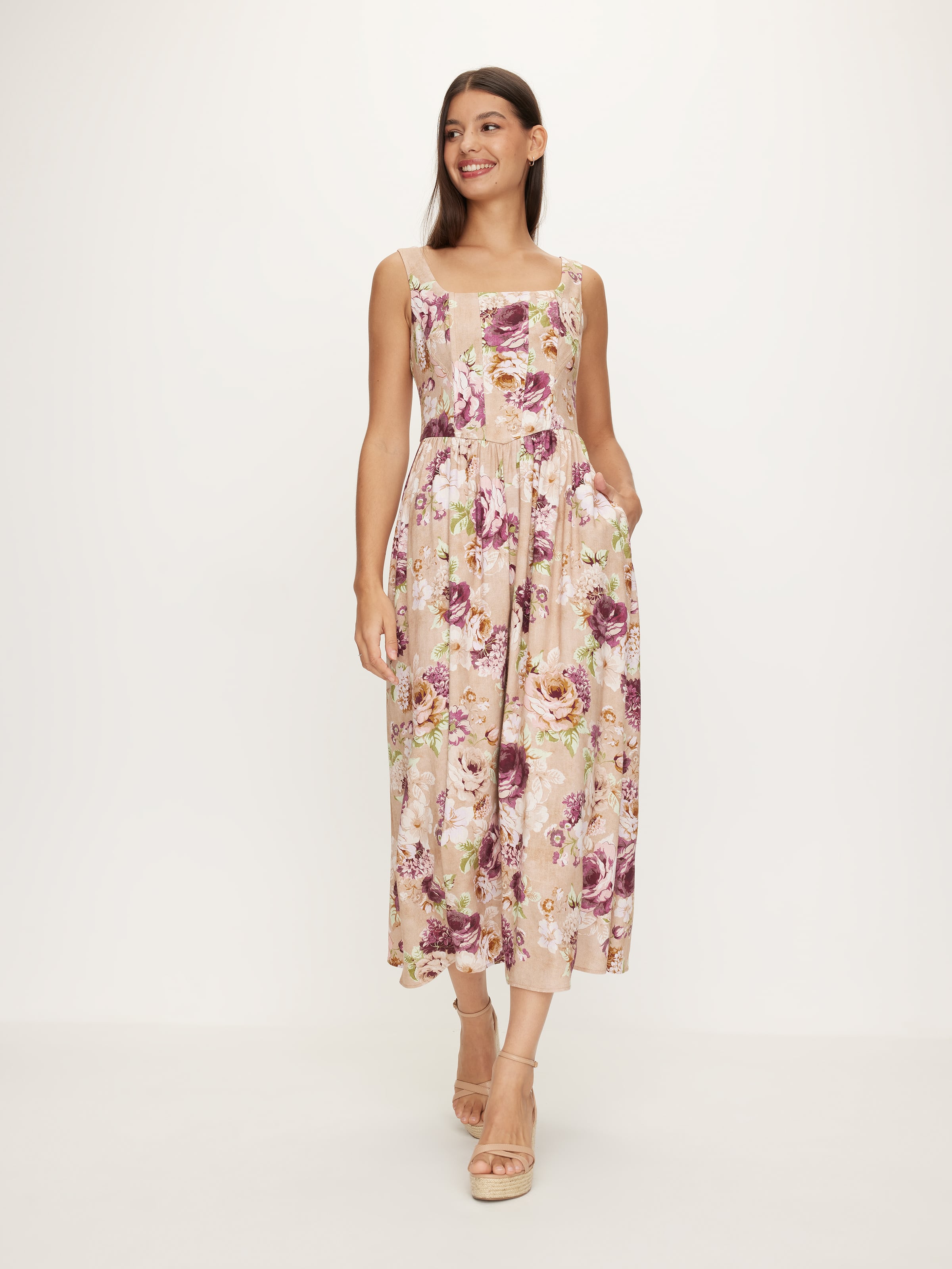 Azia Midi Dress