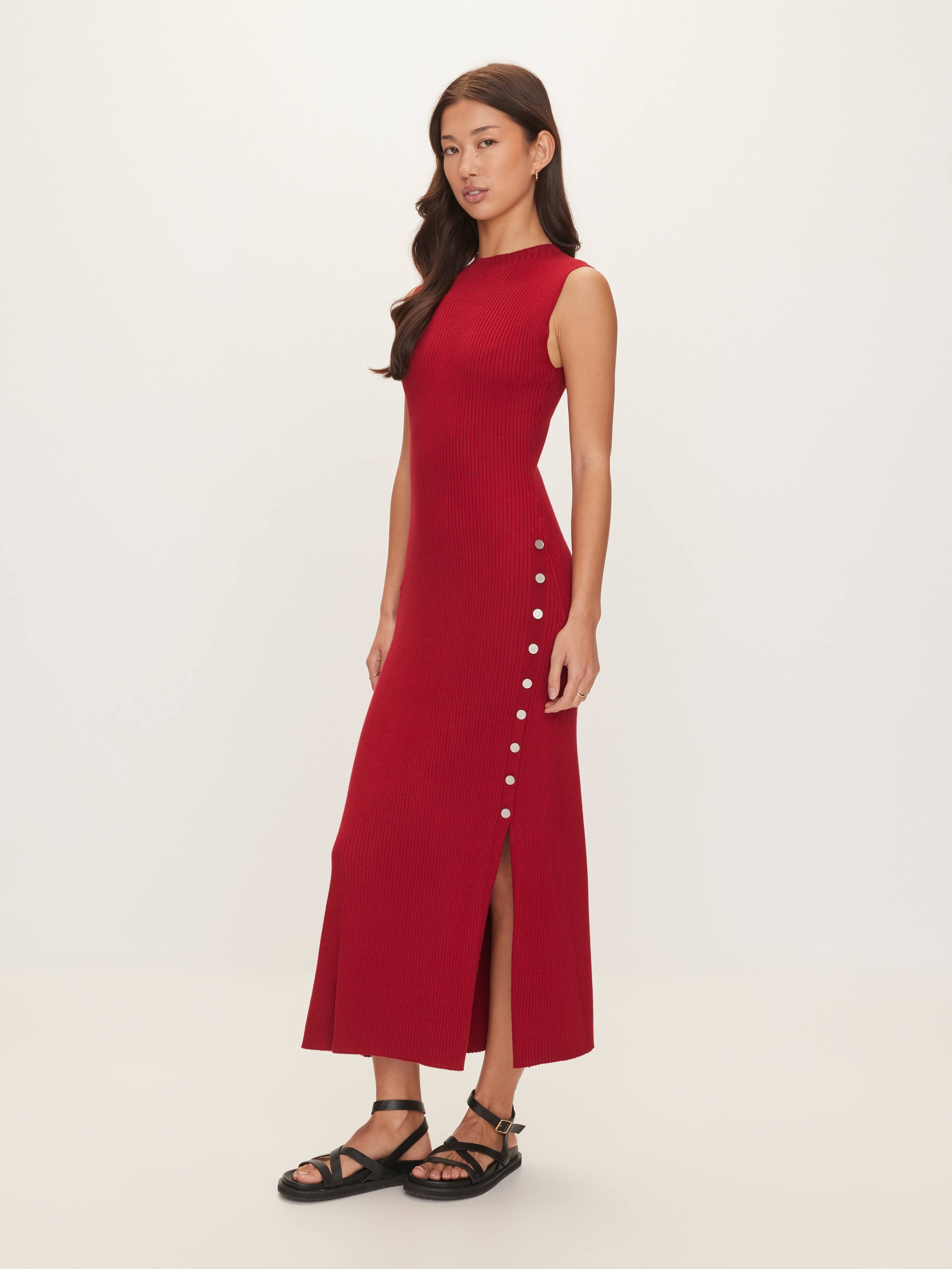 Frankie Sleveless Knit Midi