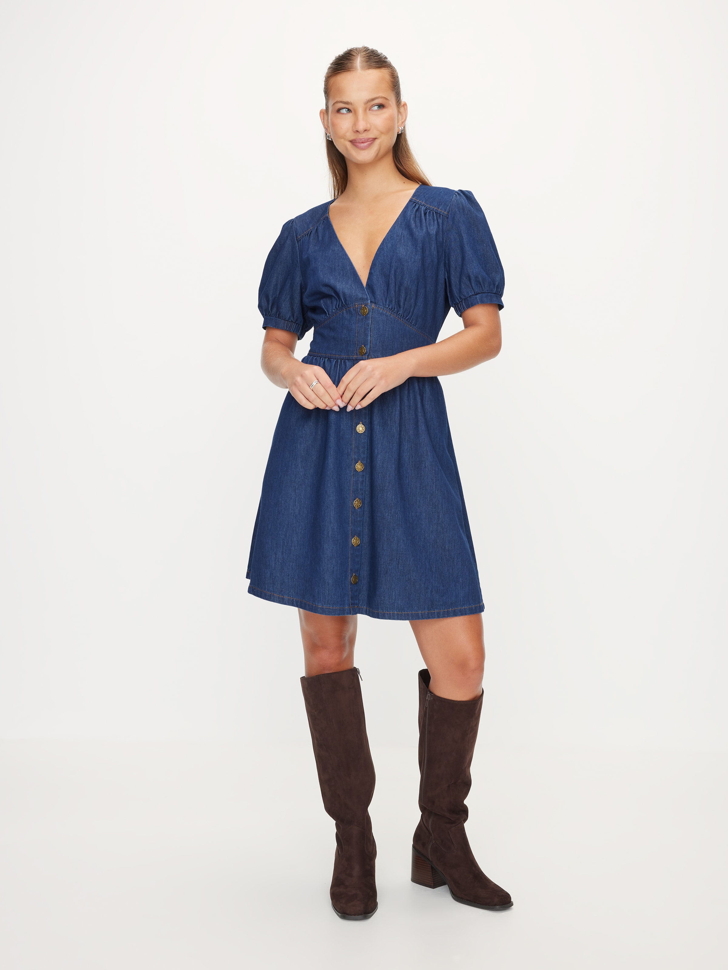 Marin Denim Mini Dress