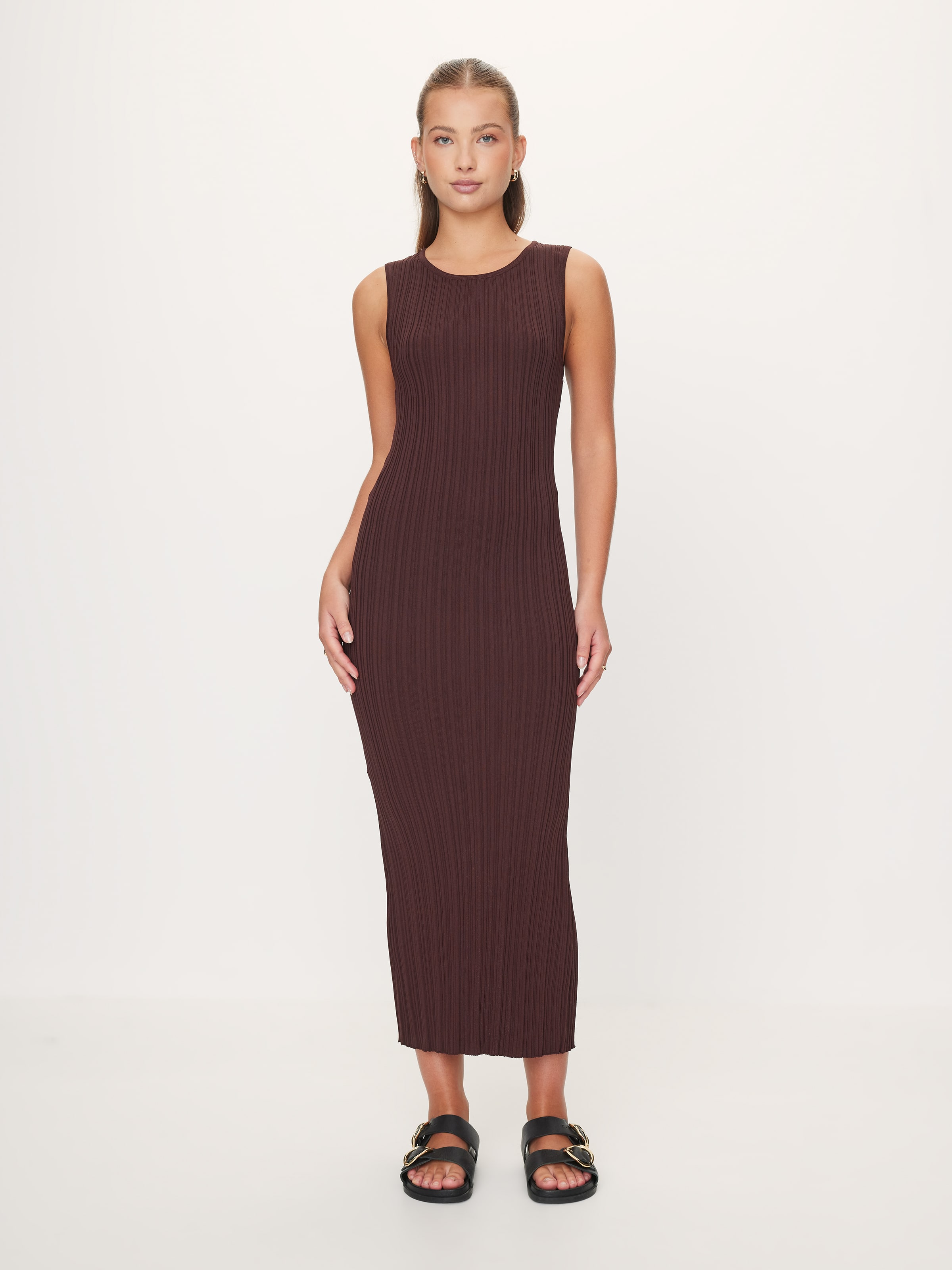 Lucinda Sleveless Knit Midi