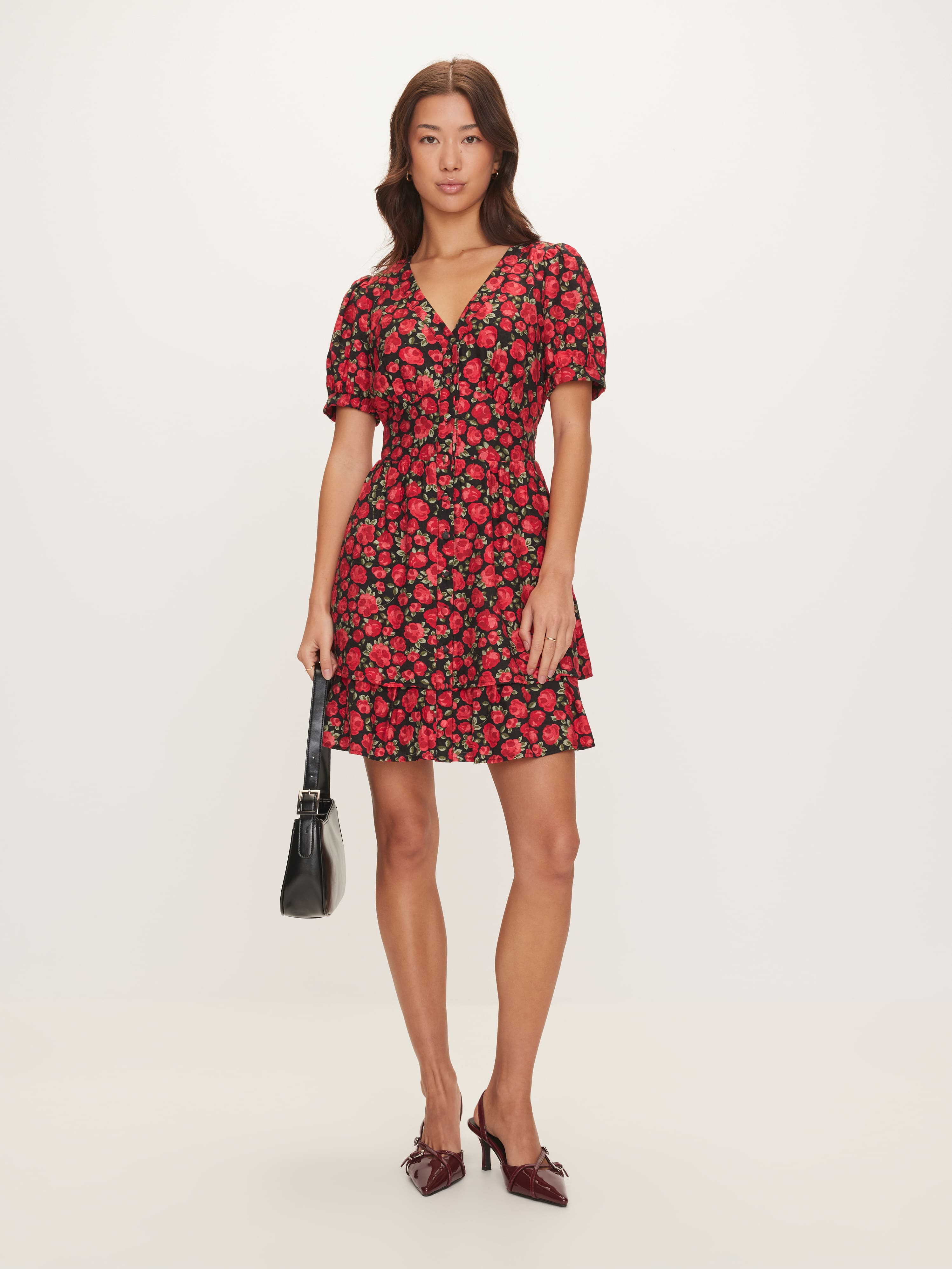Rowena Tiered Mini Dress