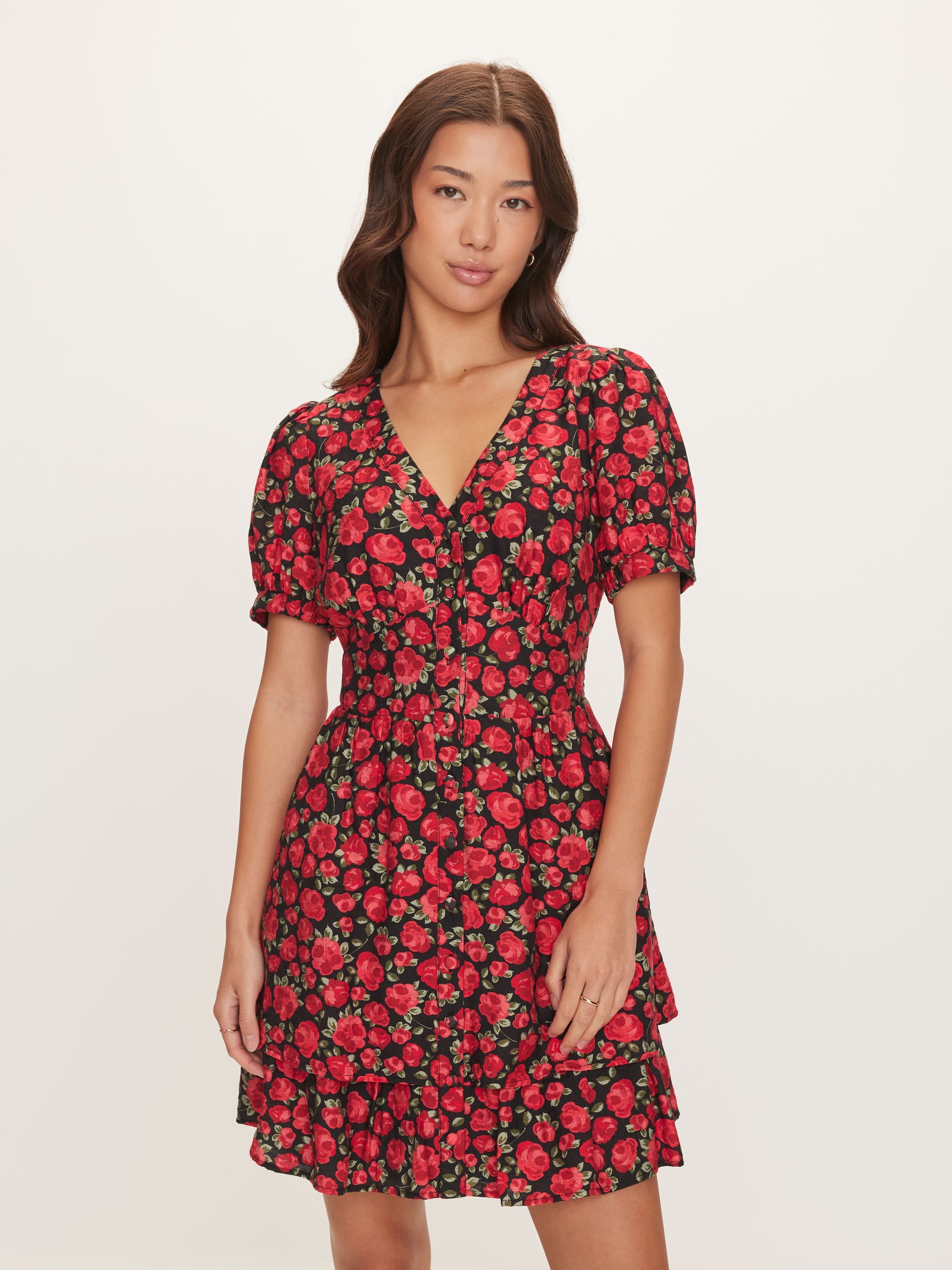 Rowena Tiered Mini Dress