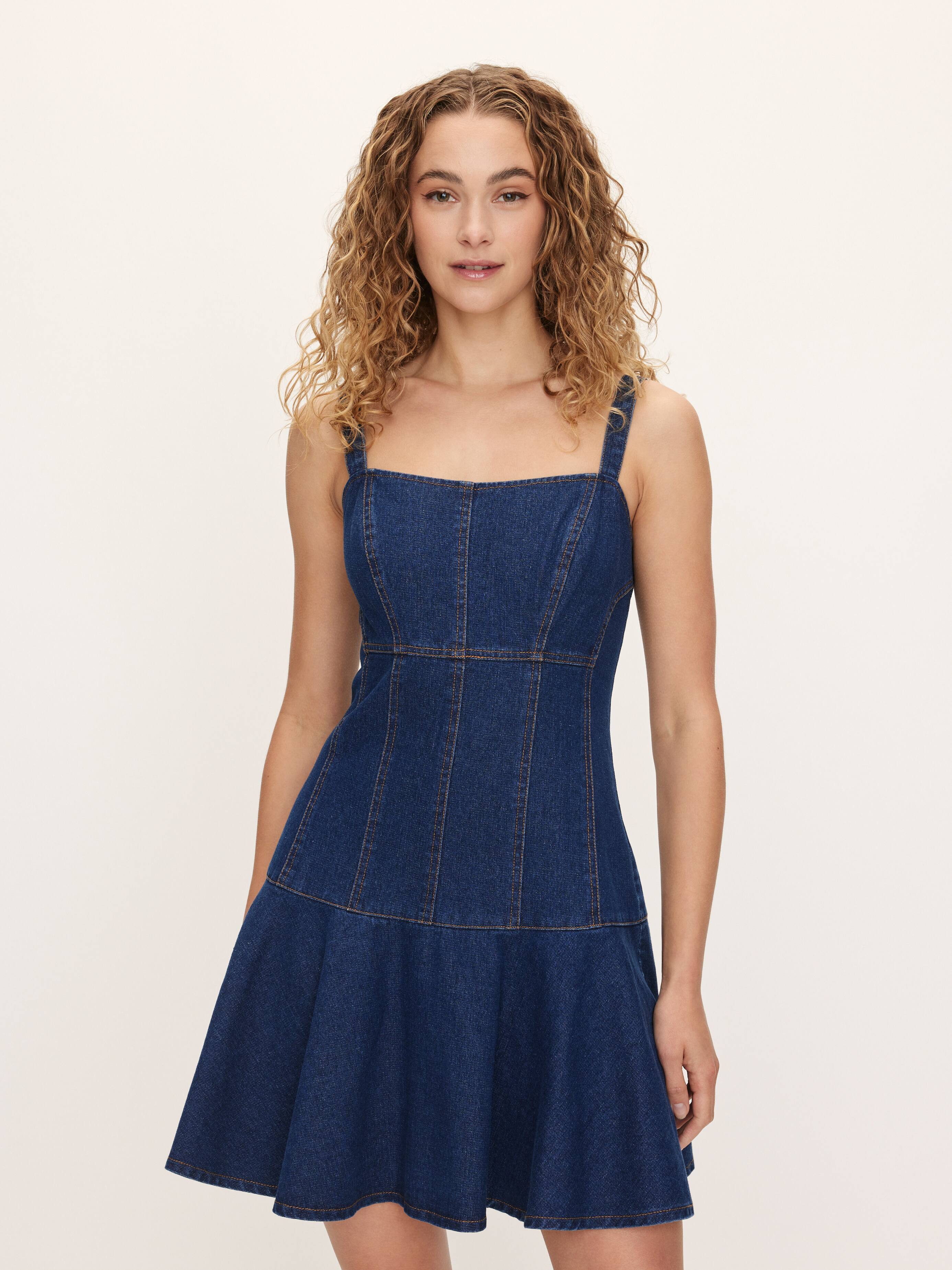 Demi Denim Mini Dress