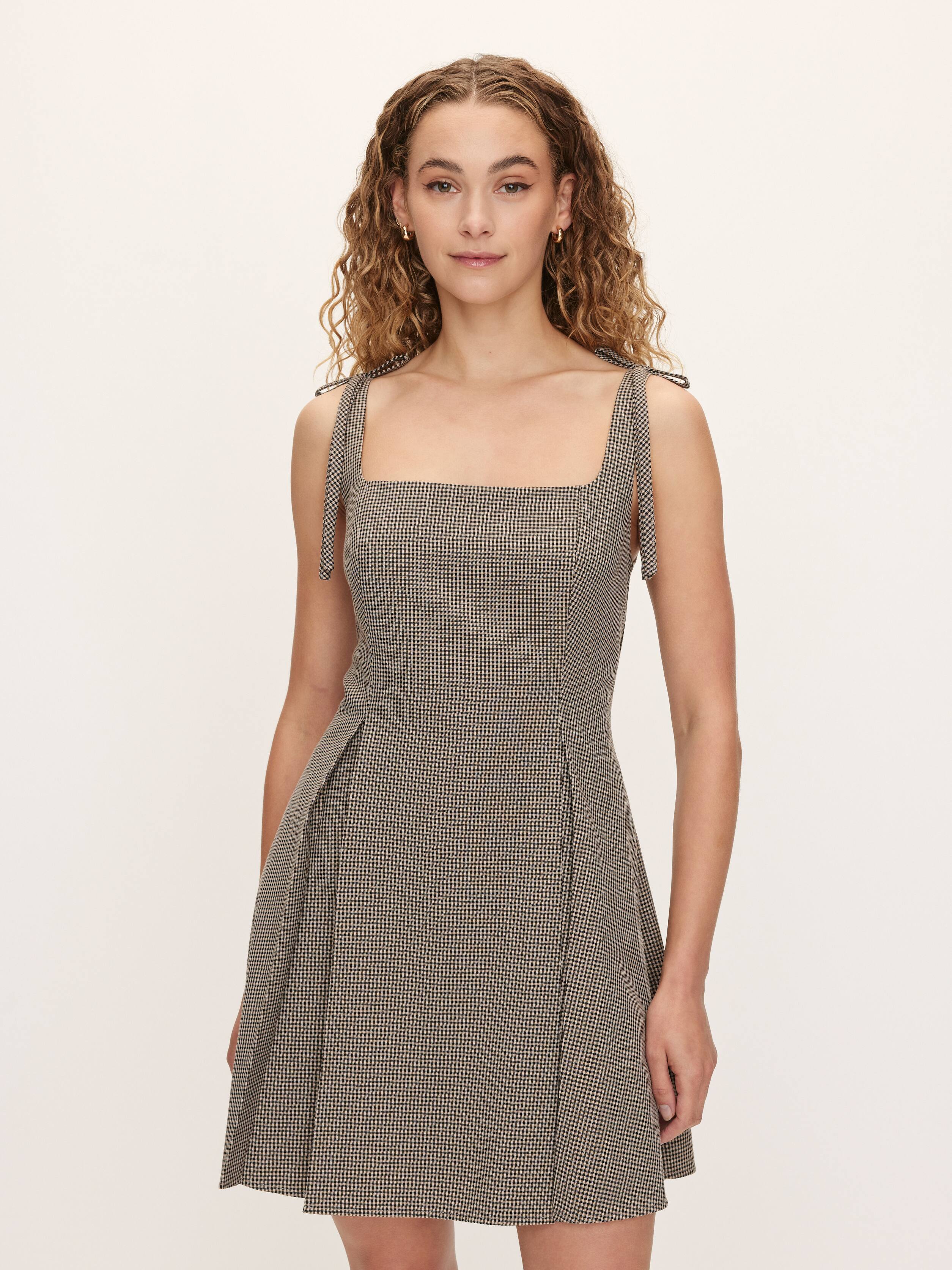 Anastasia Bow Mini Dress