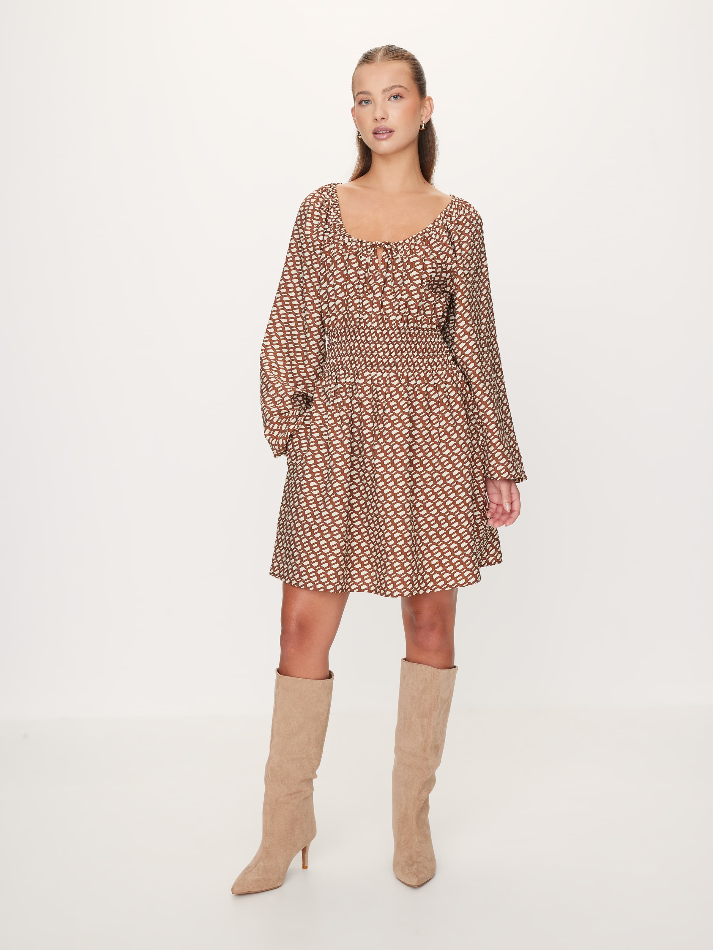 Fleur Floaty Mini Dress