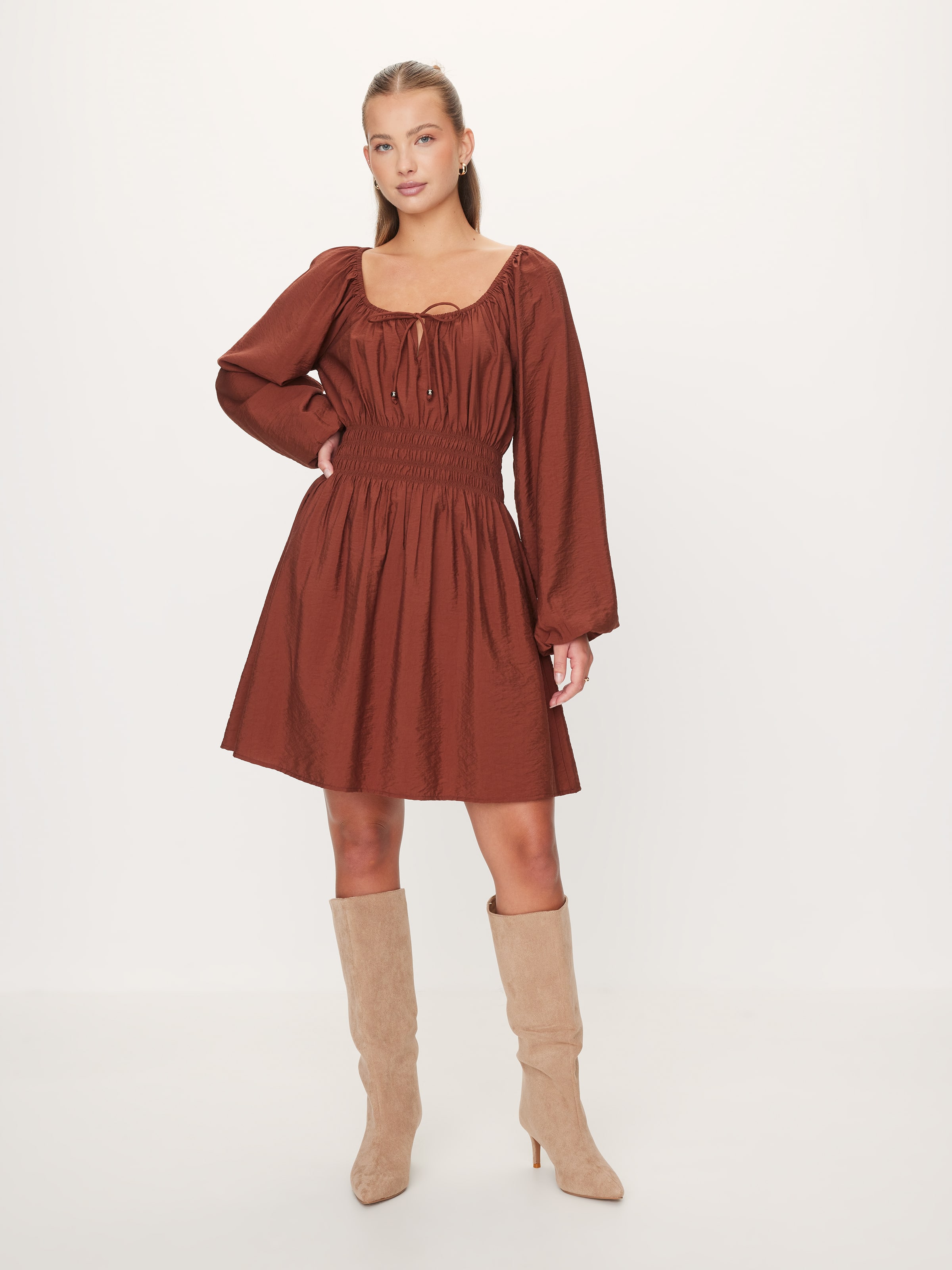 Fleur Floaty Mini Dress