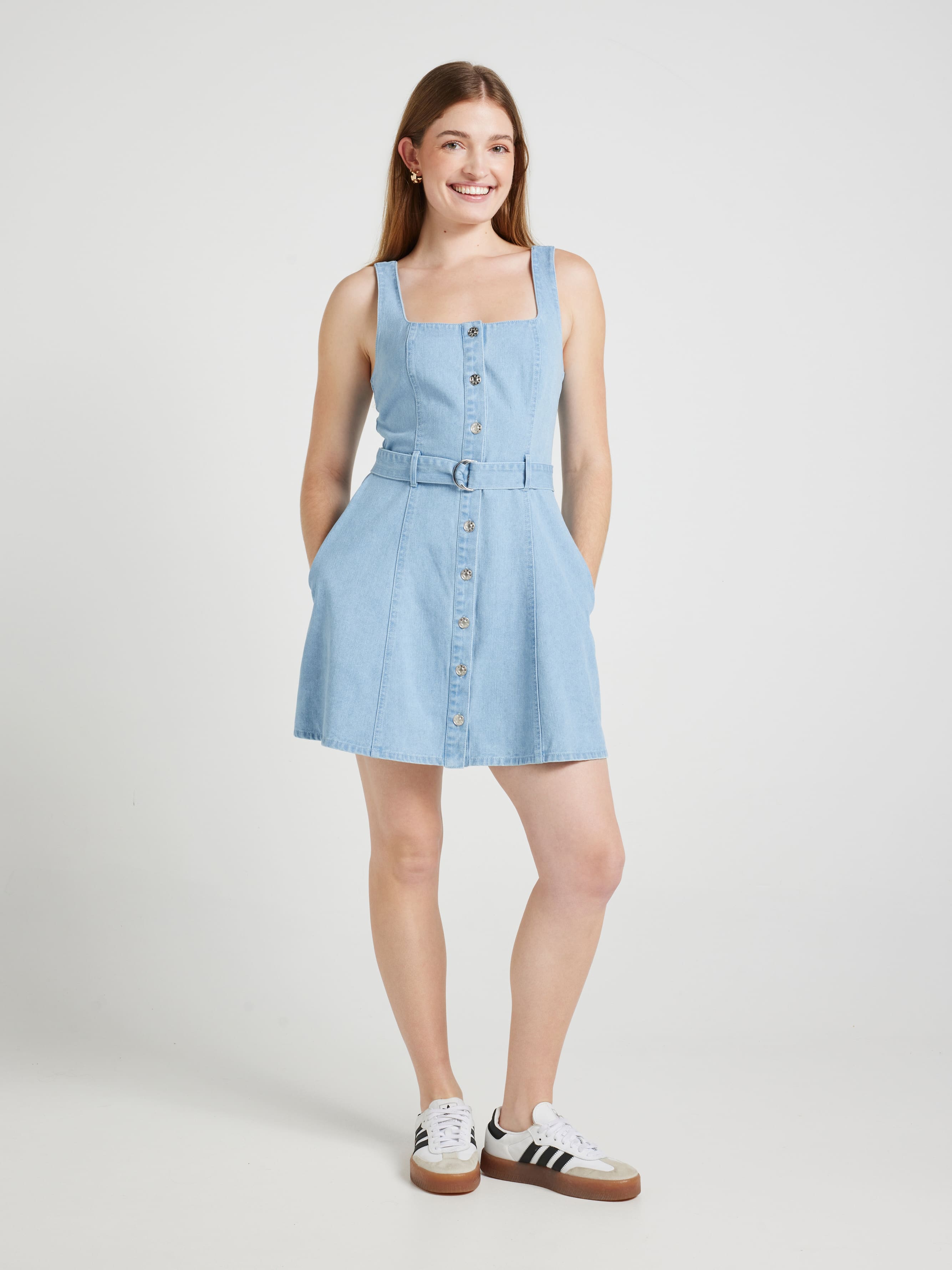 Billie Denim Mini Dress
