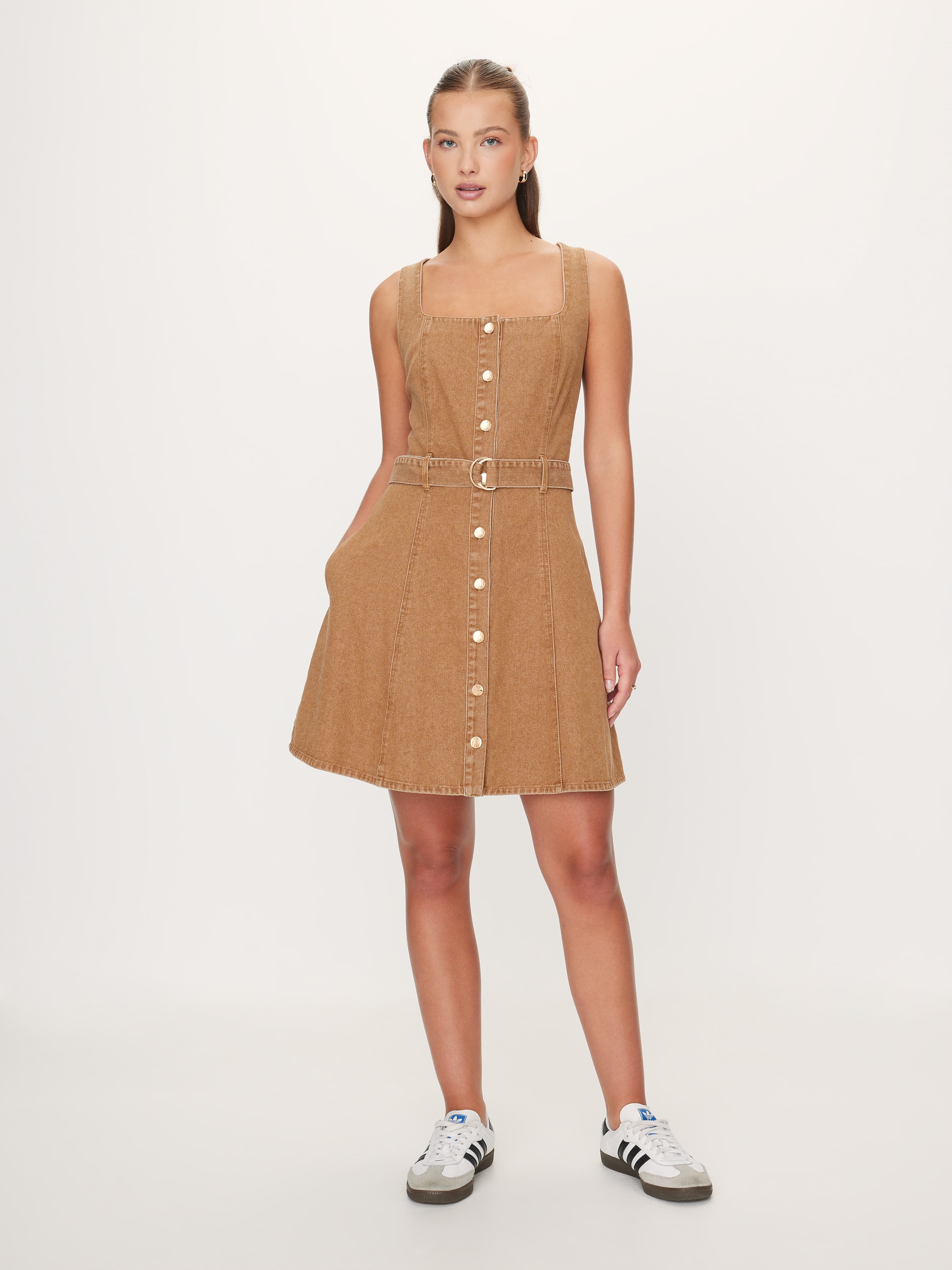 Billie Denim Mini Dress