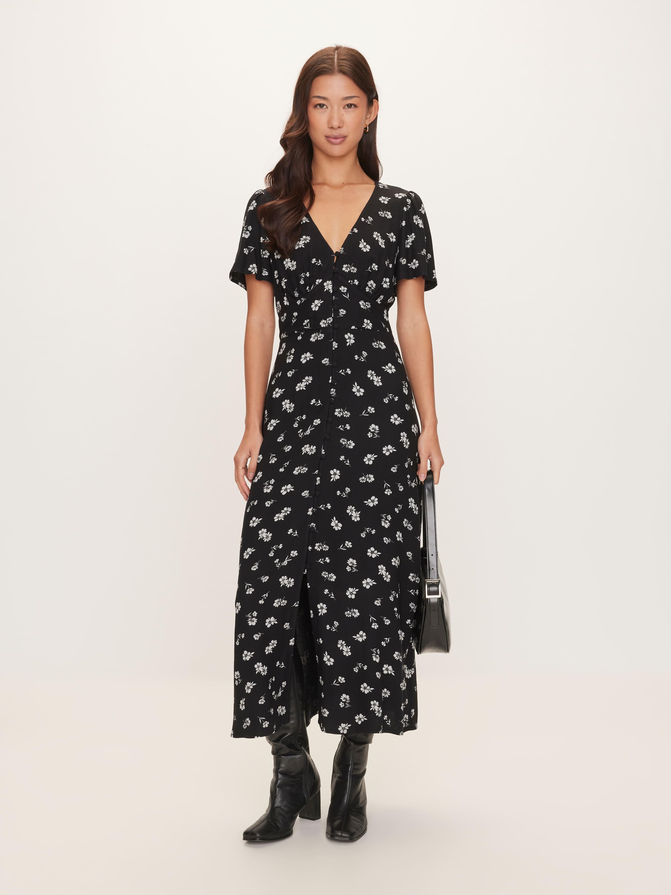 Katya Floaty Midi Dress